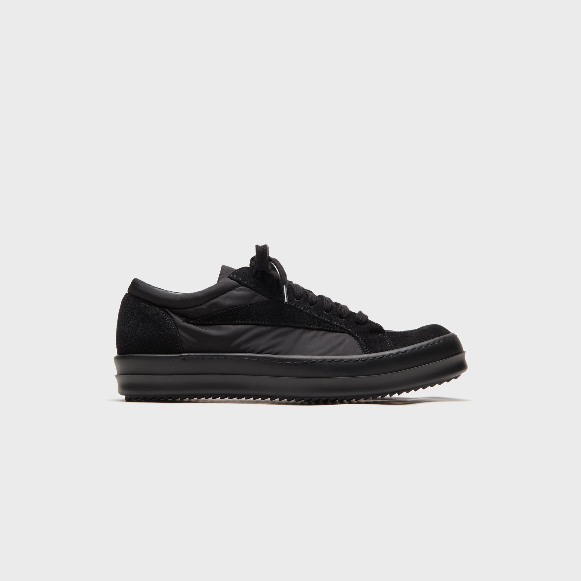 Rick Owens Vintage Lace Up Sneakers - Black