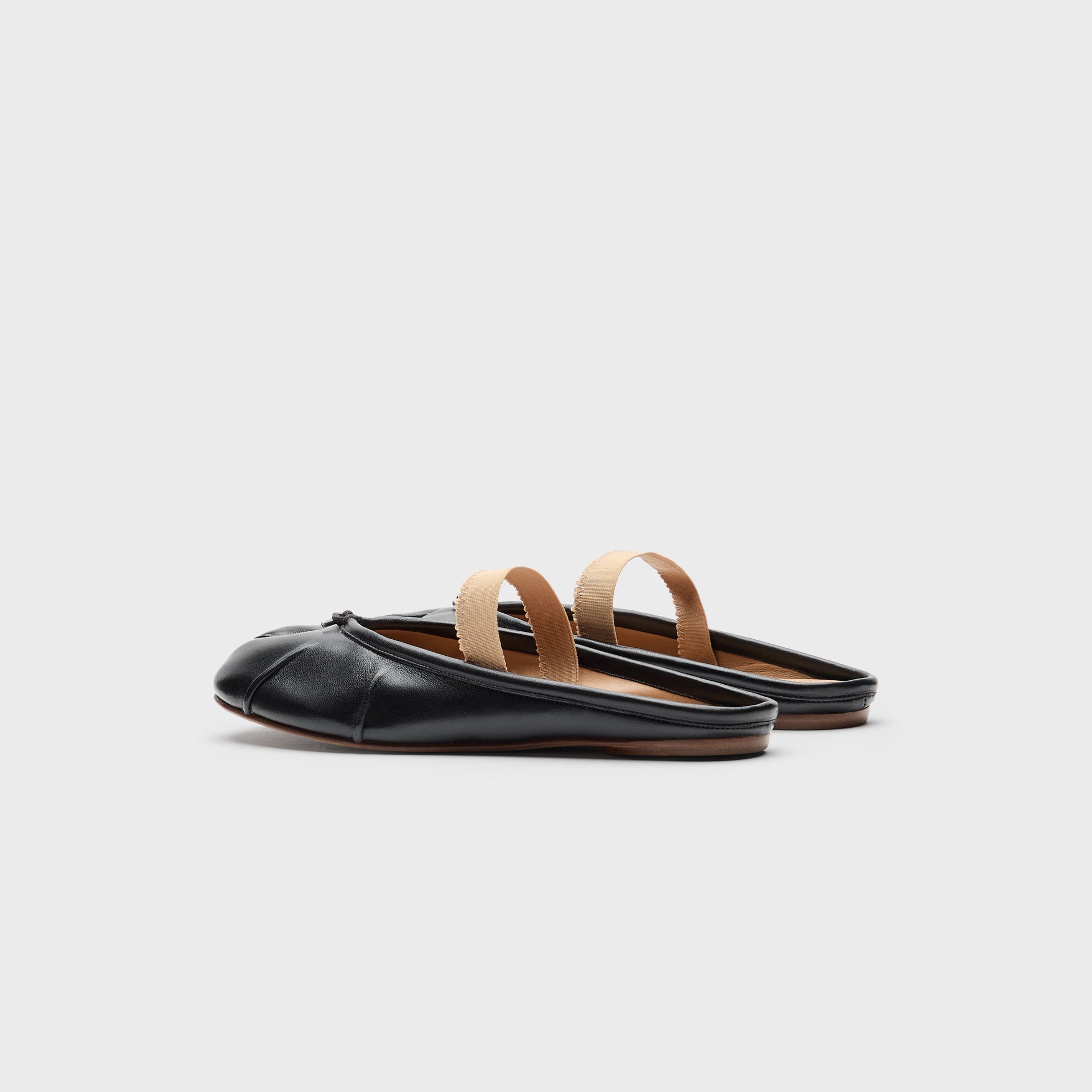 Maison Margiela Tabi Ballerina Mule Elastic Band - Black