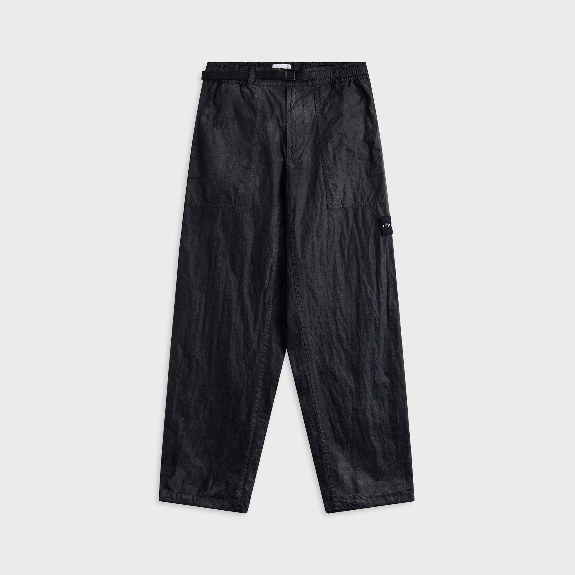 Stone Island Dense Nylon Trousers - Black