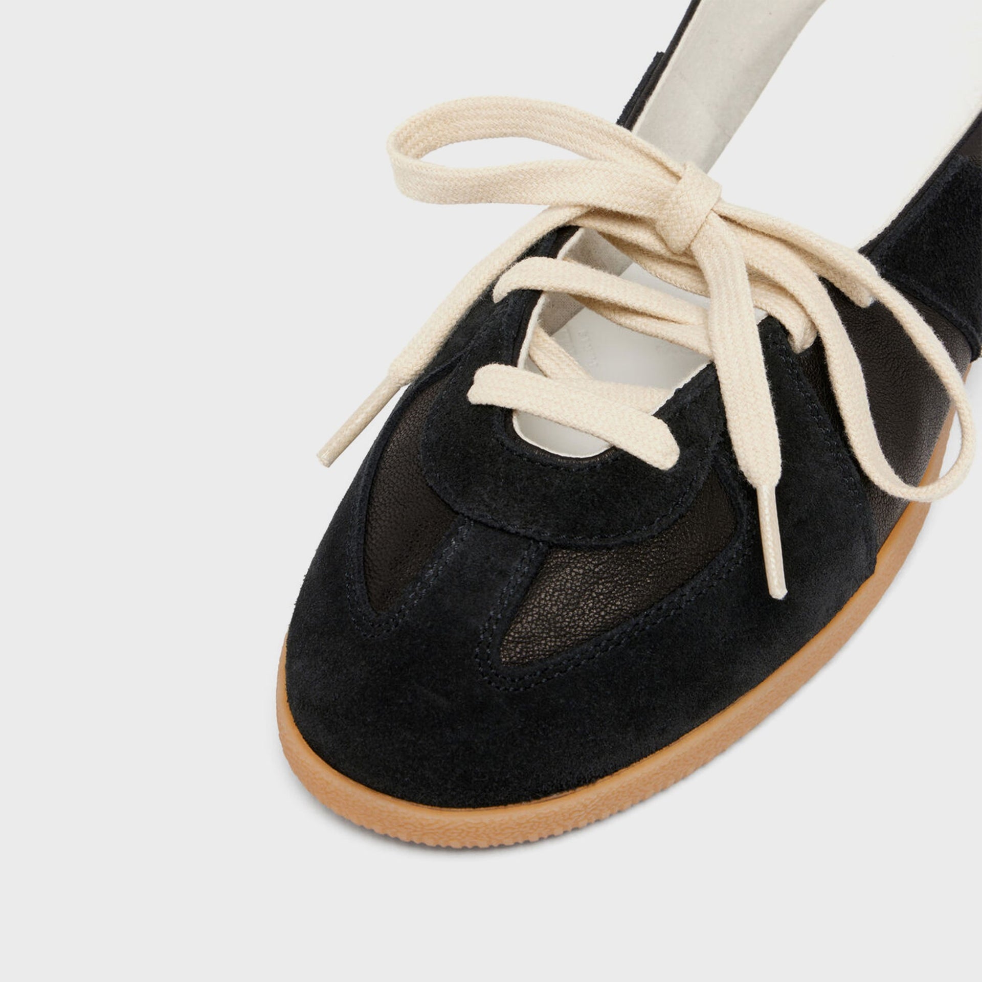 Maison Margiela WMNS Replica Soft Laced Ballet - Black