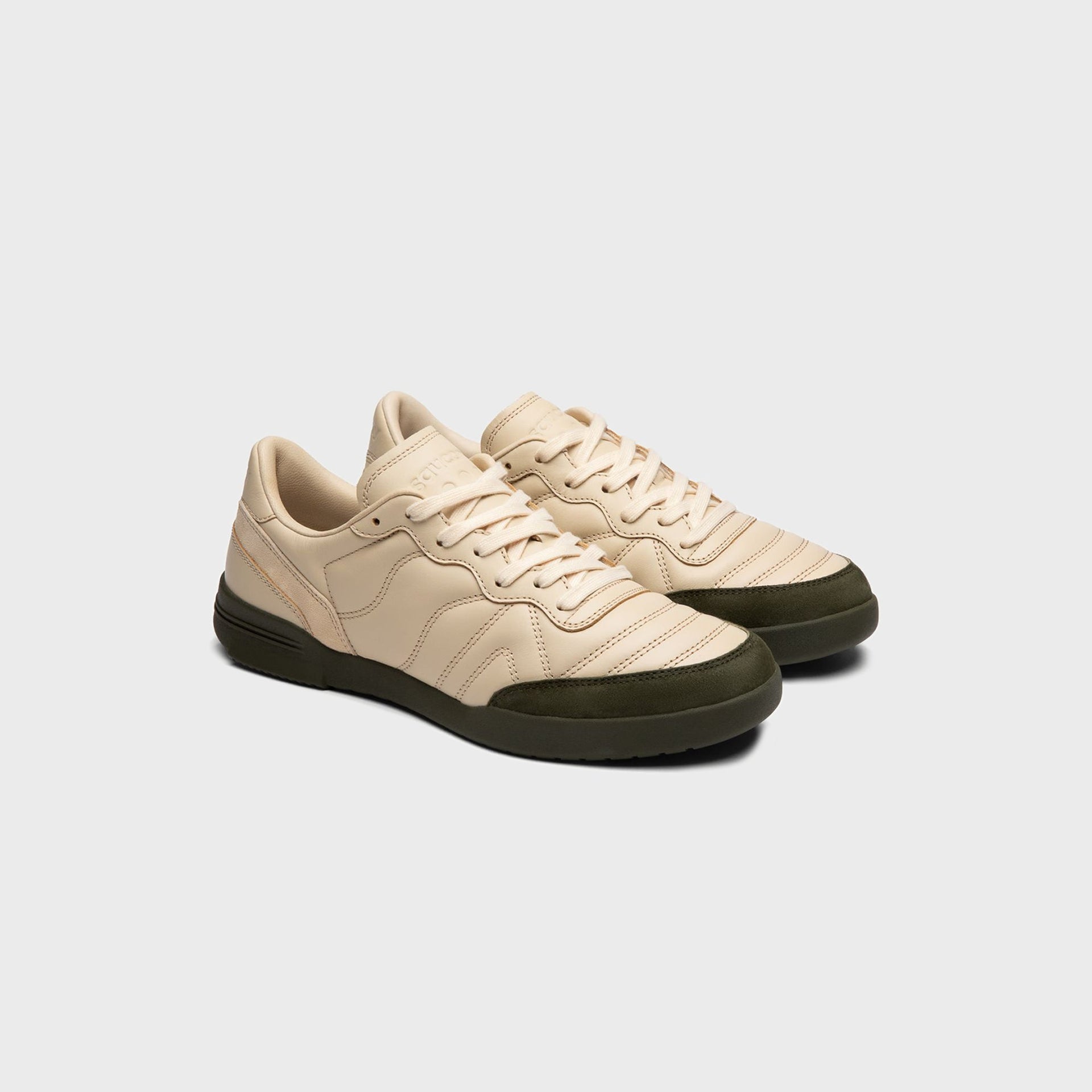 Saucony SILO 586i S - Parchment / Pine