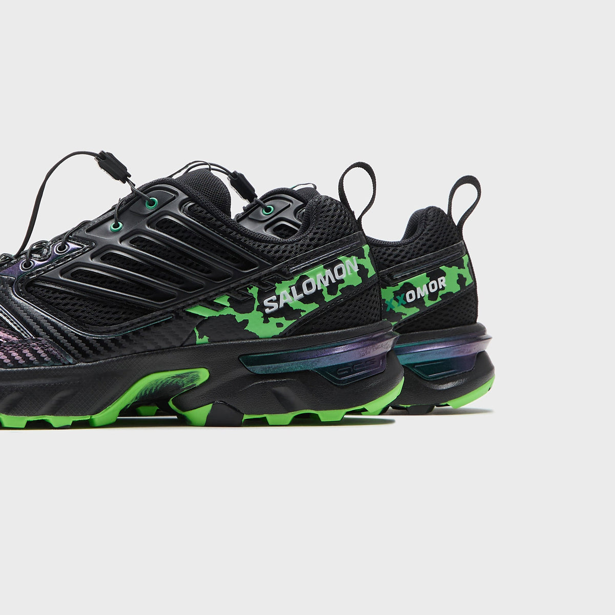 Salomon x Feid ACS NEXXT - Black / Bright Green / Green Gecko