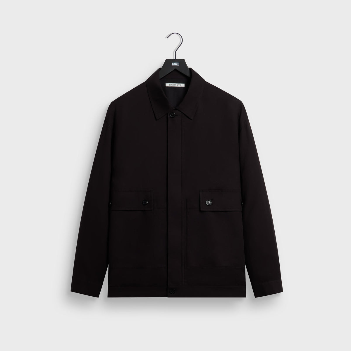 Kith 101 for SEVEN BY SEVEN Zip Up Work Blouson - Black - PH