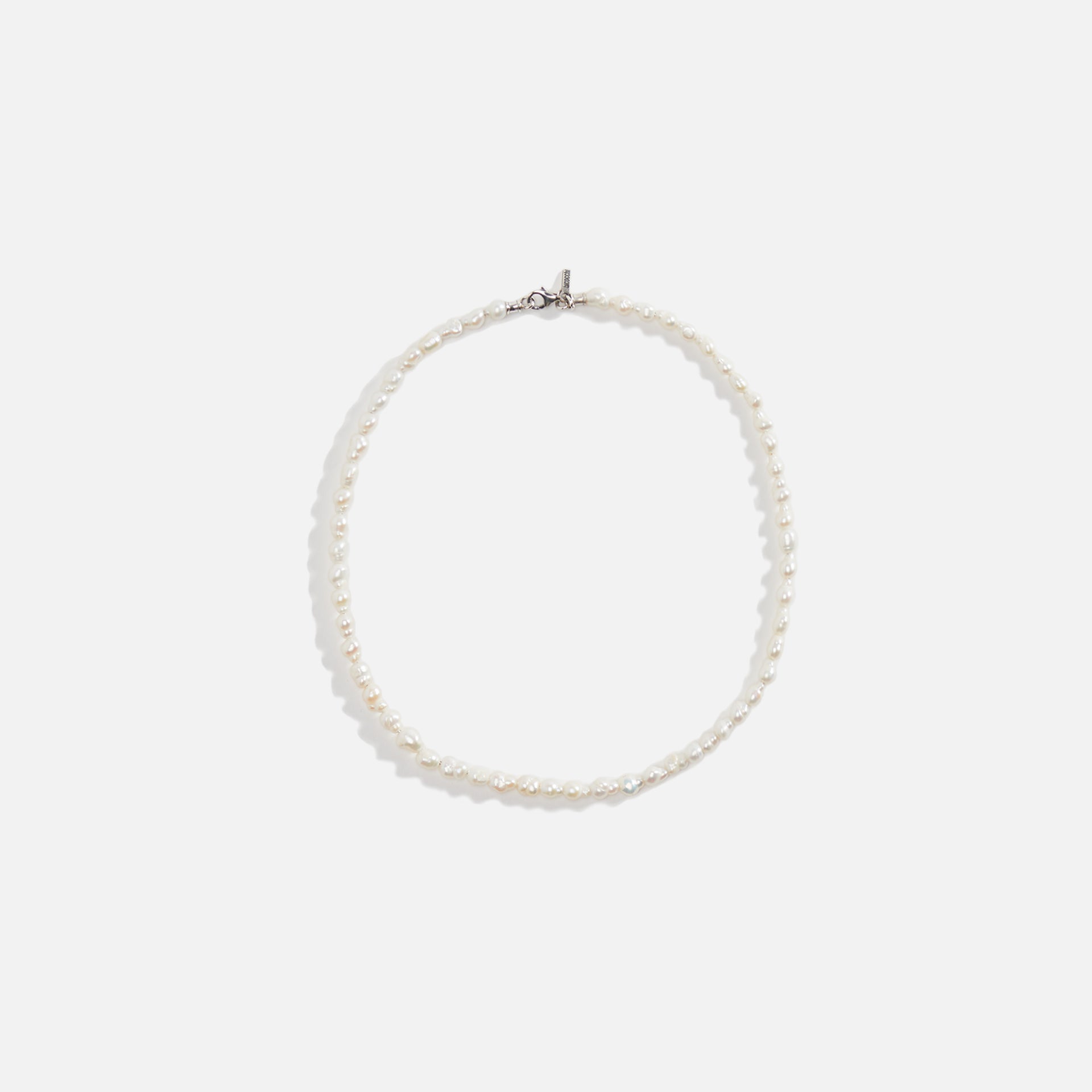 Emanuele Bicocchi Baroque Pearl Necklace - White