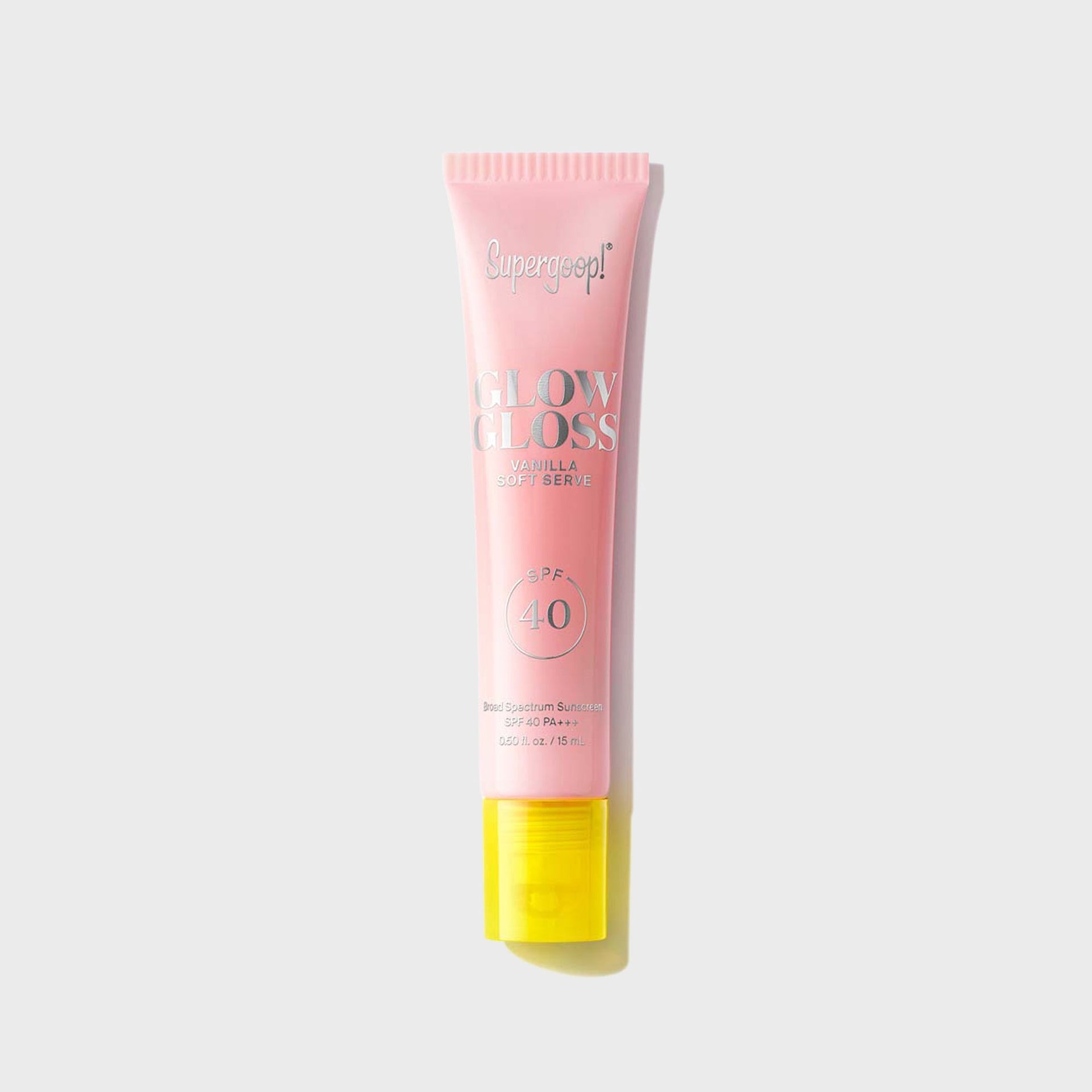 Supergoop! Glow Gloss Lip Balm SPF 40 Vanilla Soft Serve 15 ML
