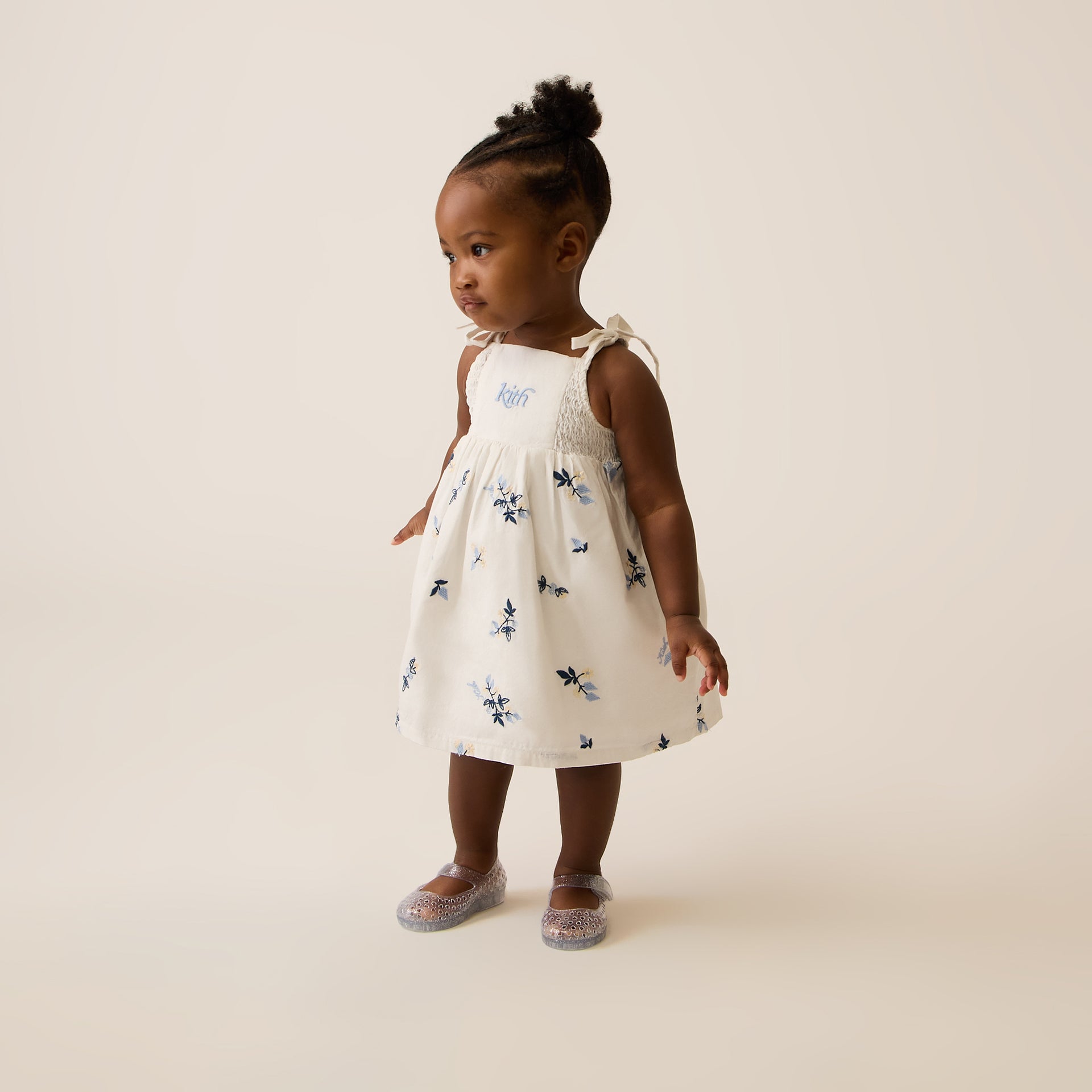 Kith Baby Peyton Novelty Mini Dress in White