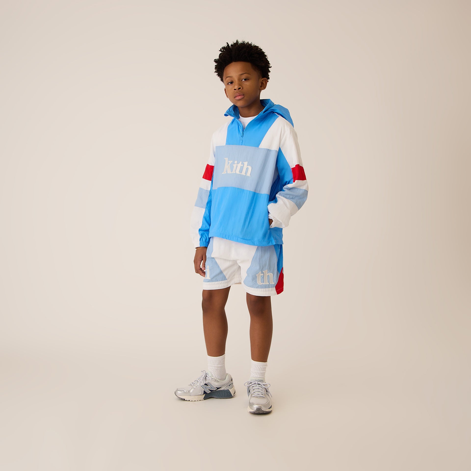 Kith Kids Turbo Short in Celeste