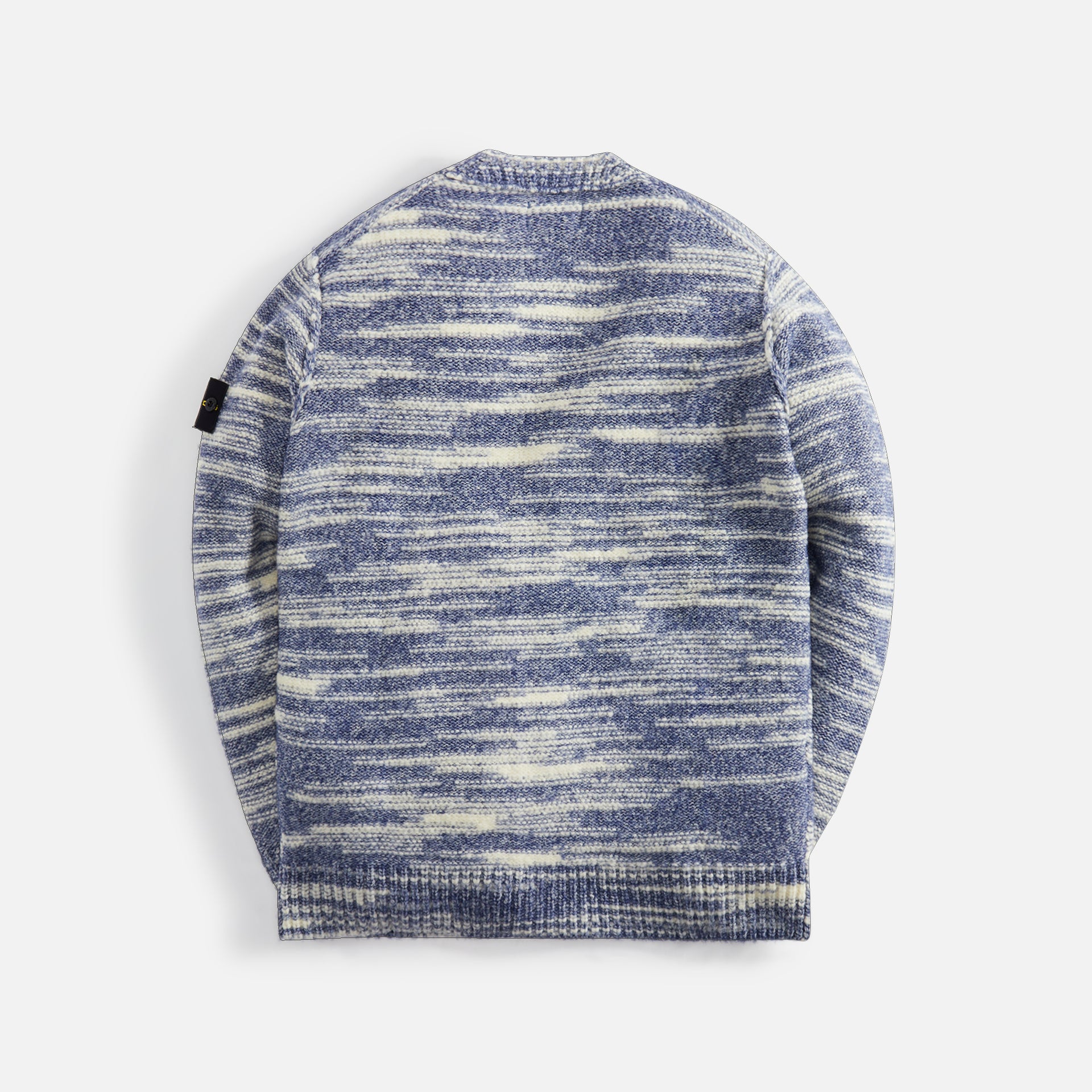 Stone Island Wool Nylon Yarn Cardigan - Bright Blue