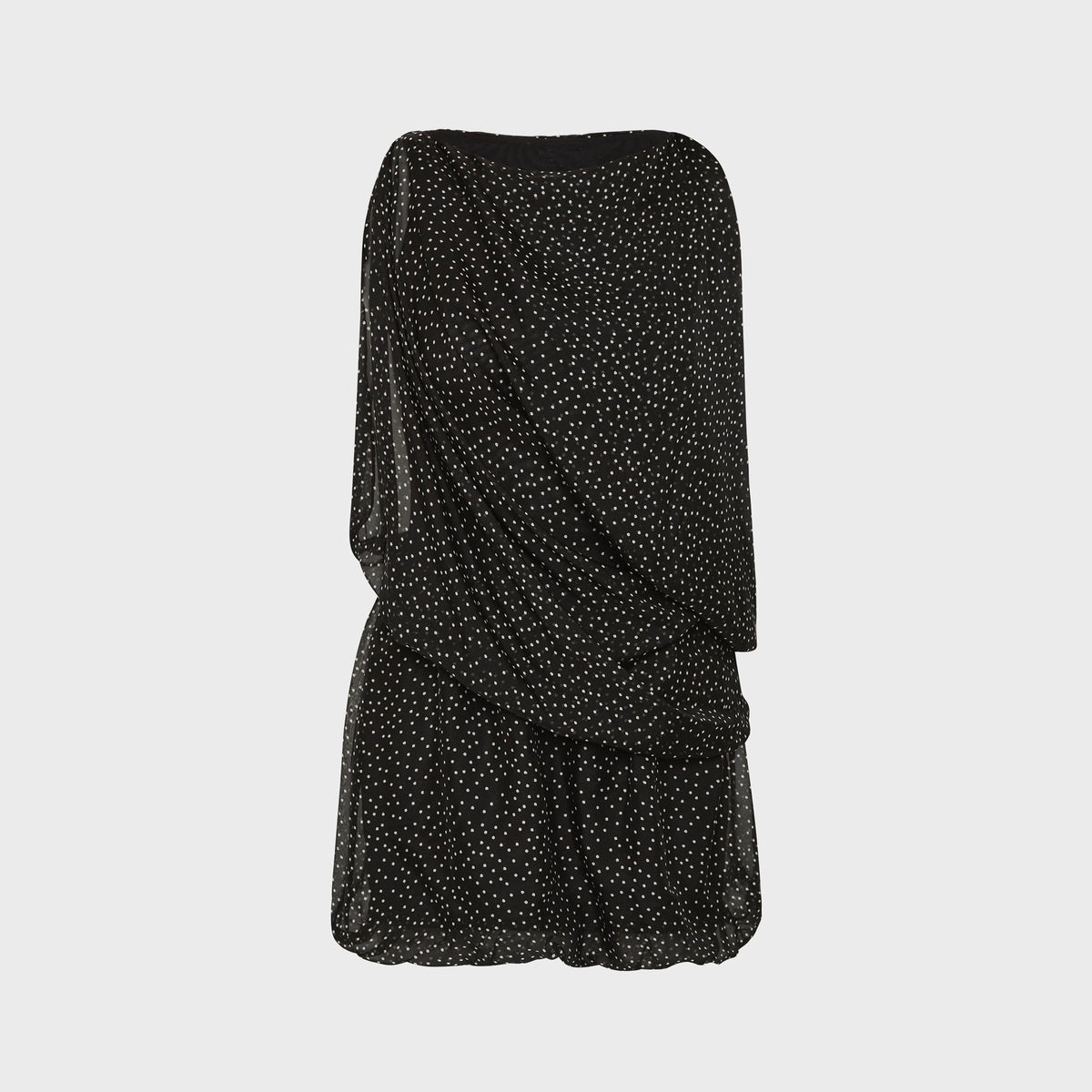 SIR Arisa Mini Dress - Polka Dot Nero