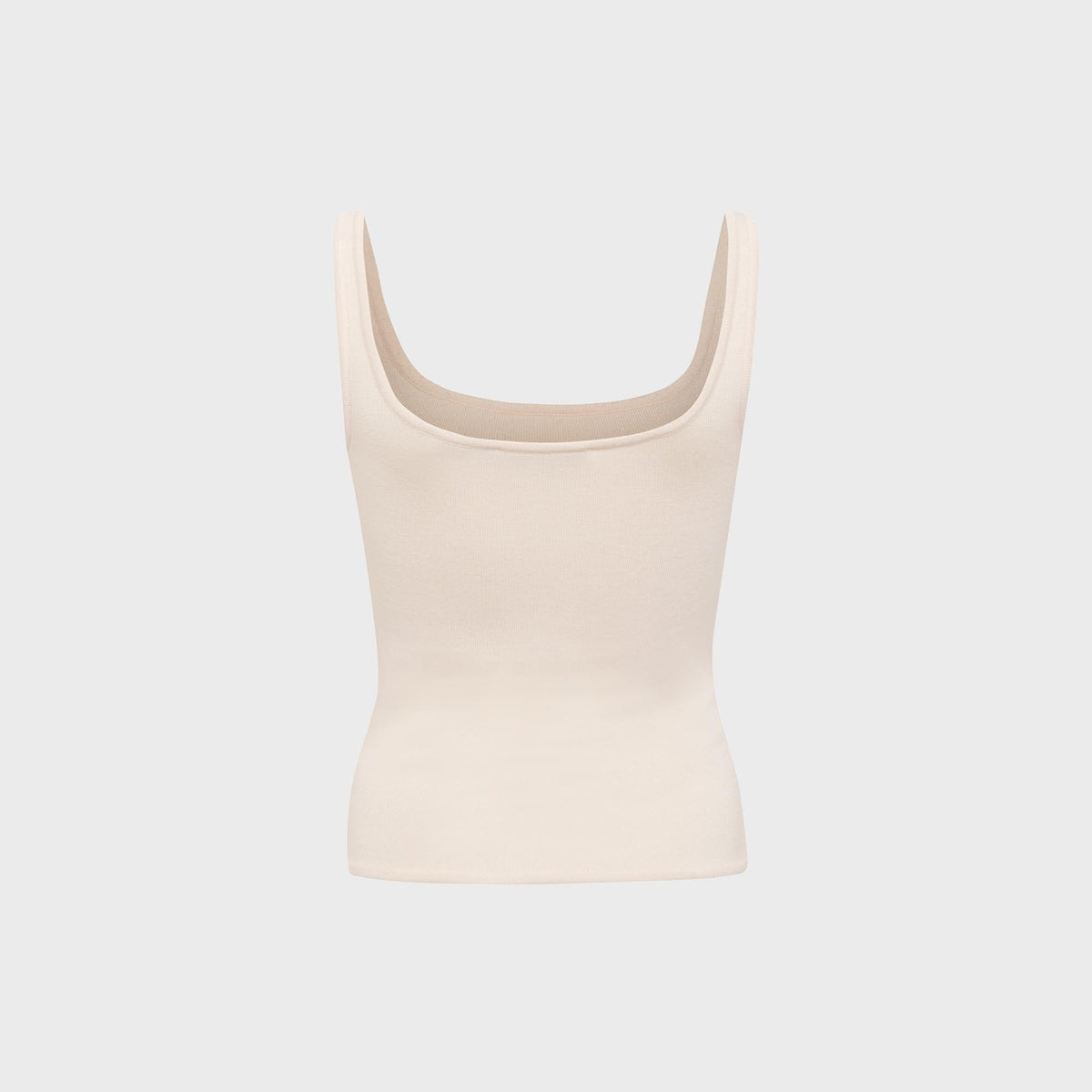Siedres Cali Embellished Square Neck Top - Ecru