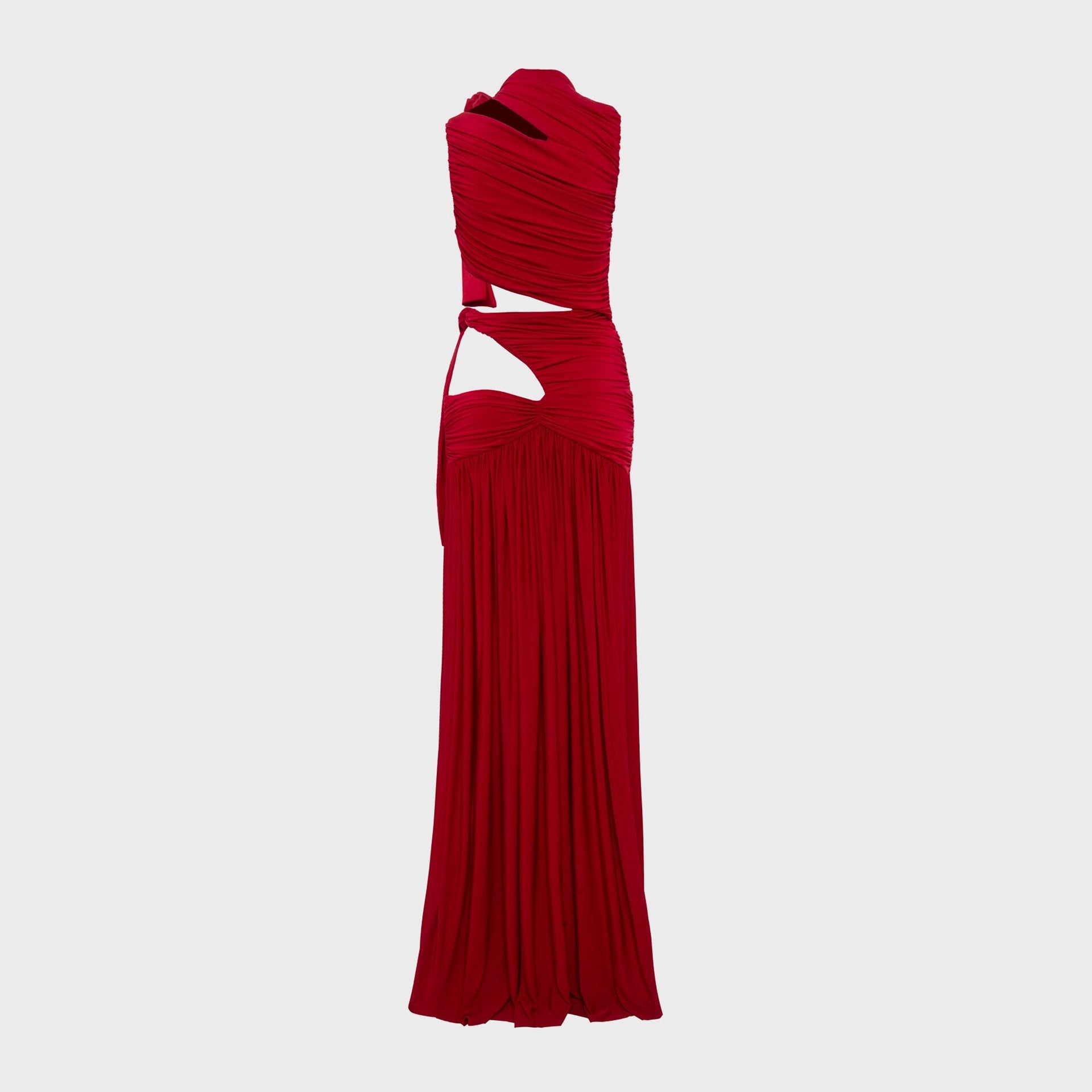 Siedres Camilla Maxi Jersey Dress - Red