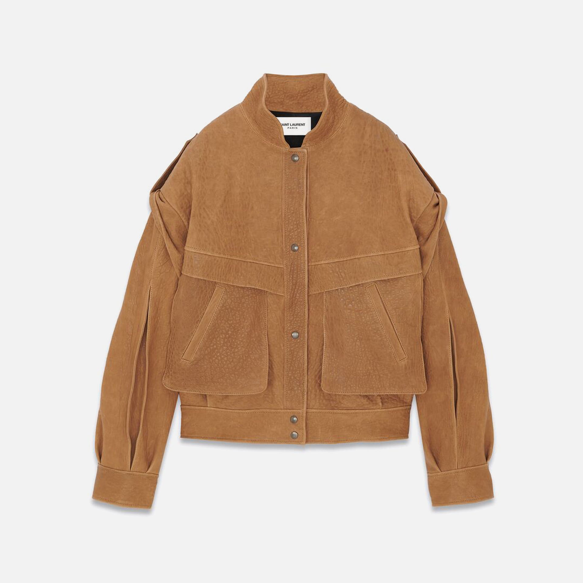 Saint Laurent Blouson Detail Epaul - Vigogne