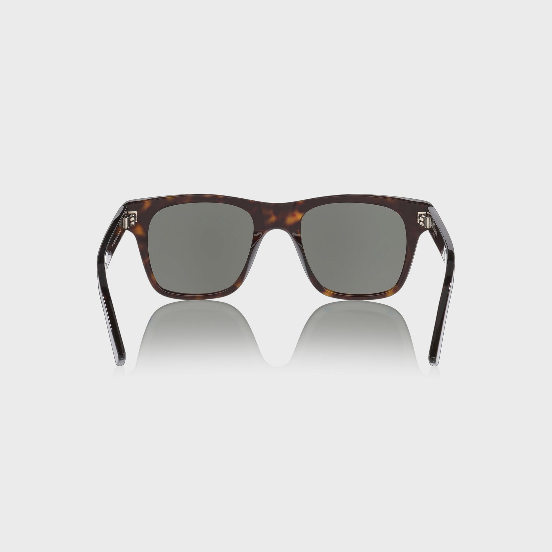Saint Laurent Sl875-004 Rectangle Sunglasses - Brown / Grey