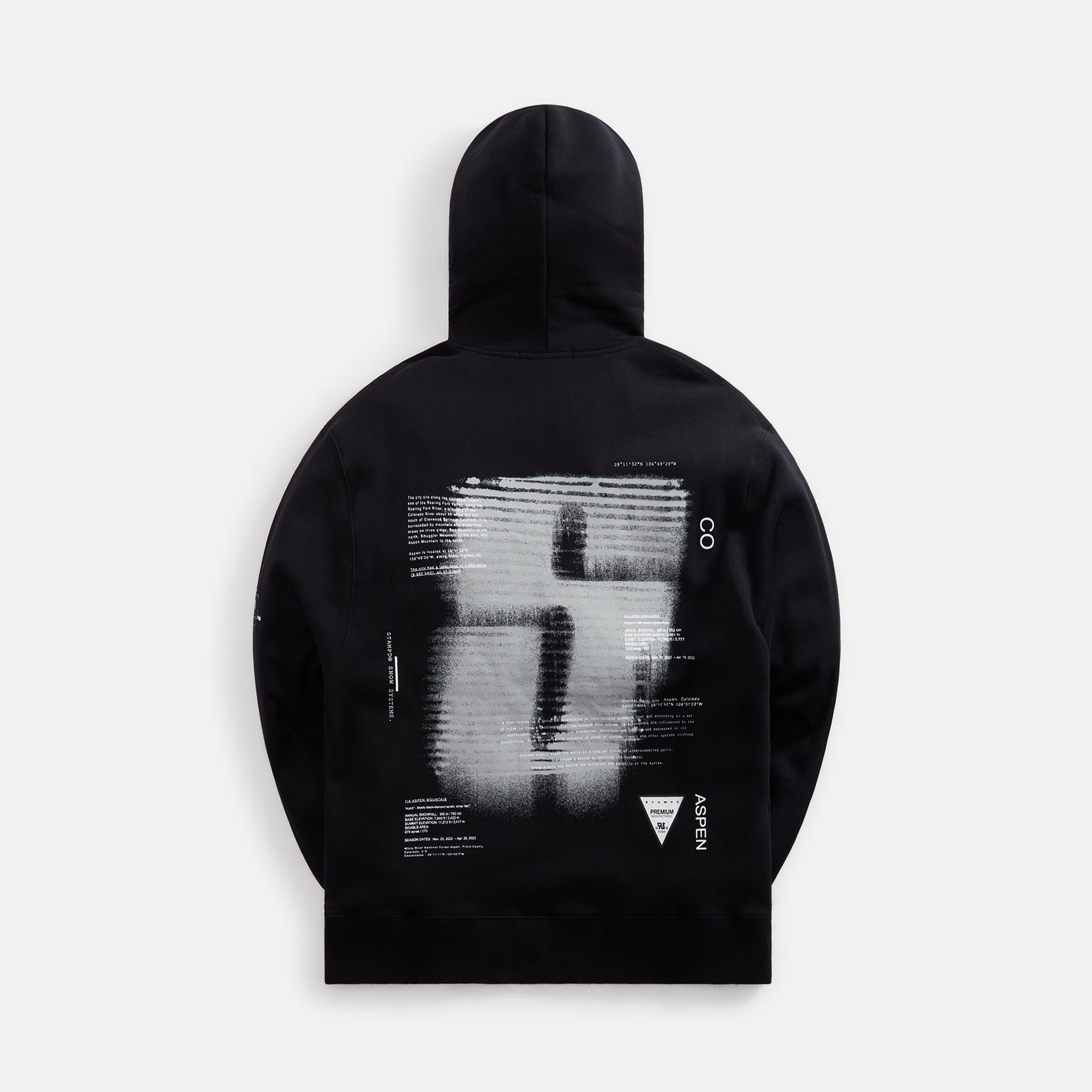Stampd Aspen Transit Hoodie - Black
