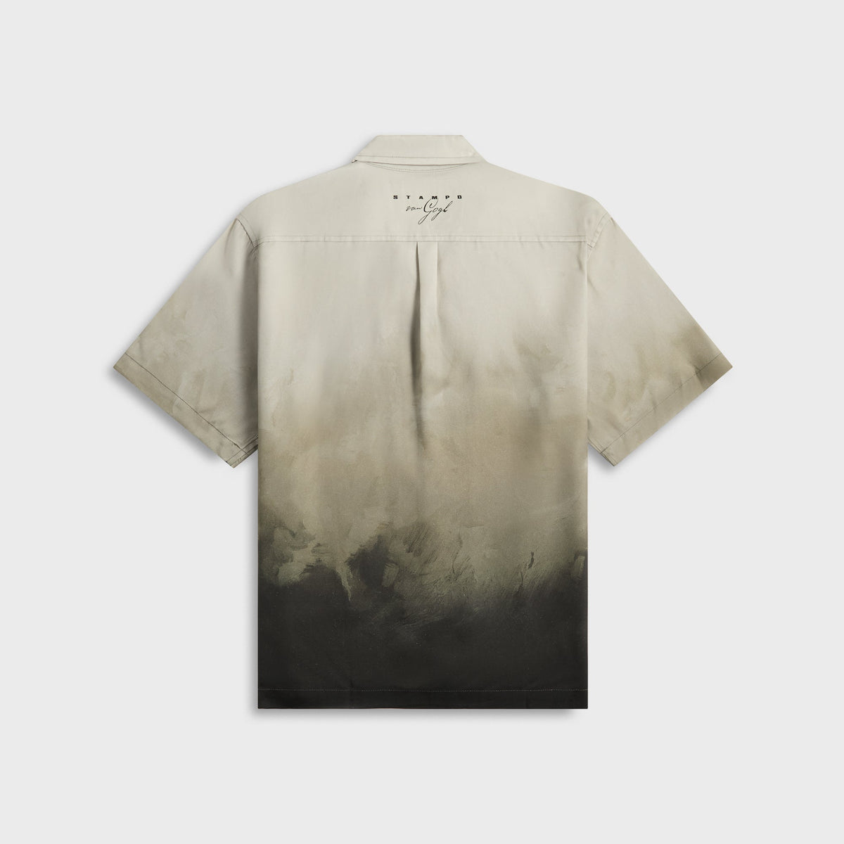 Stampd Van Gogh Camp Collar in Skeleton Print V2