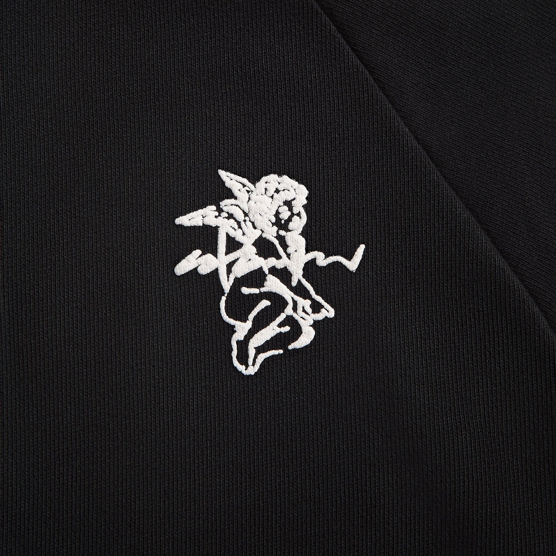 Stampd 1993 Cherub Raglan Hoodie - Vintage Washed - Charcoal