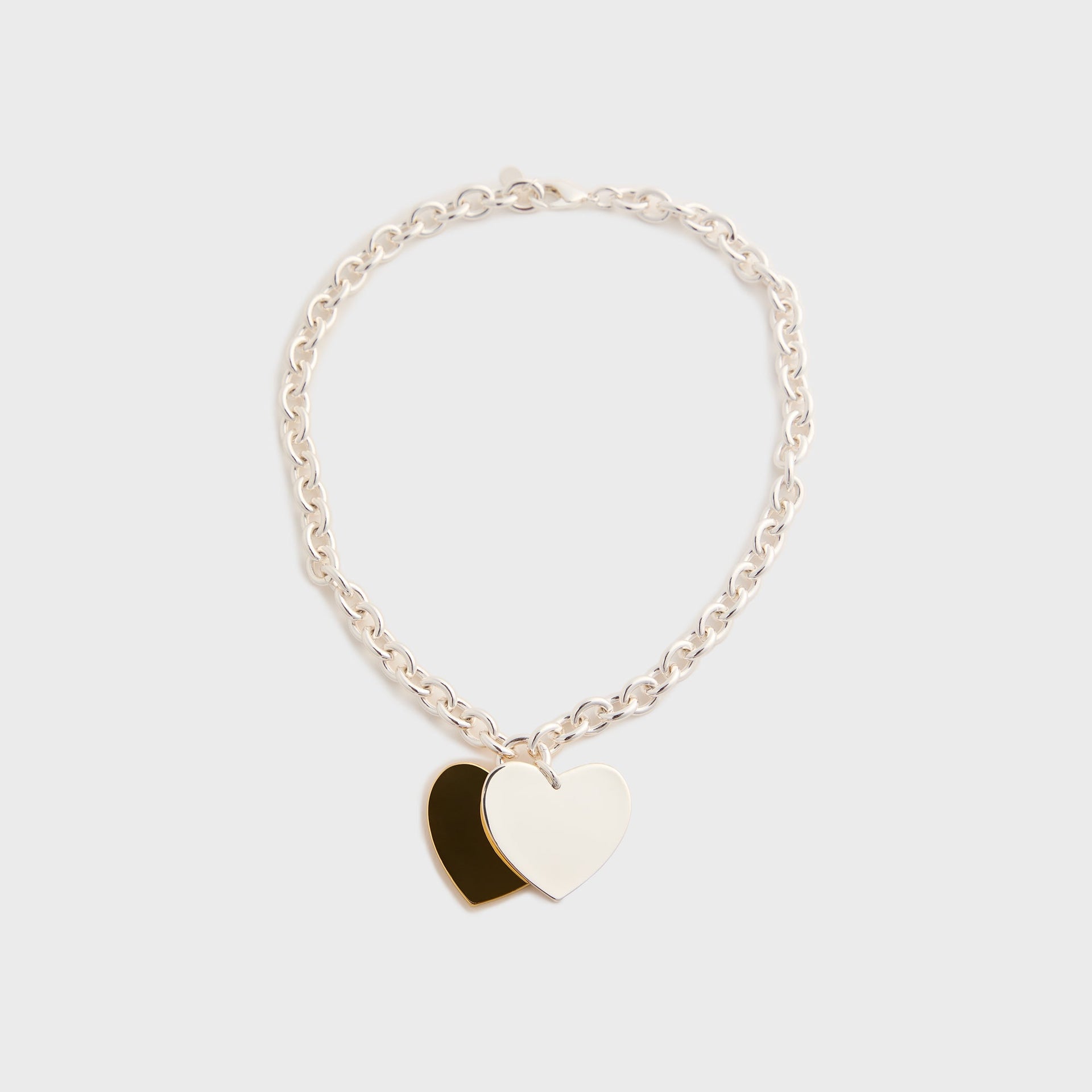 Sandy Liang Found Pendant Necklace in Gold / Silver