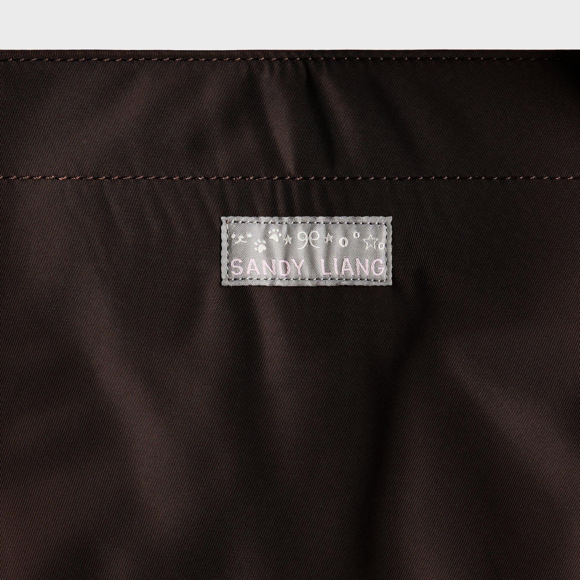 Sandy Liang Jumbo Tote Bag - Brown