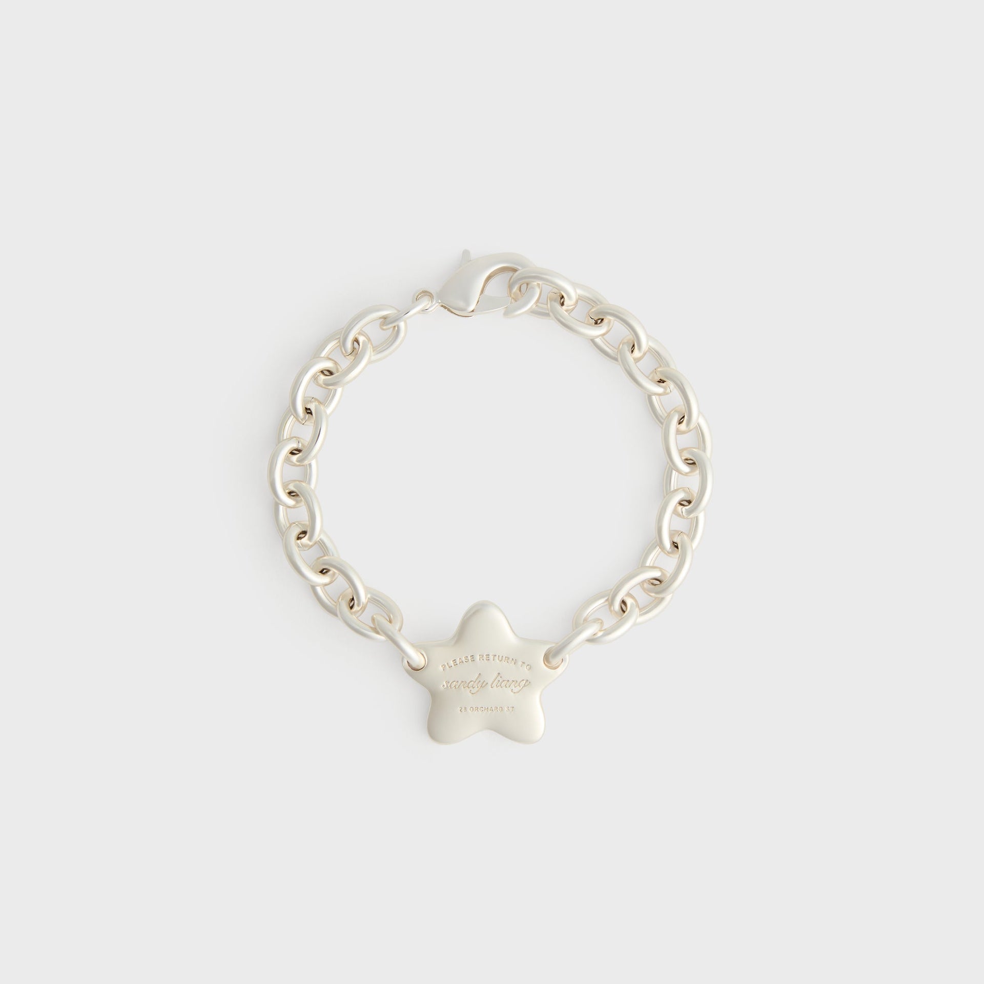Sandy Liang Star Charm Bracelet - Silver