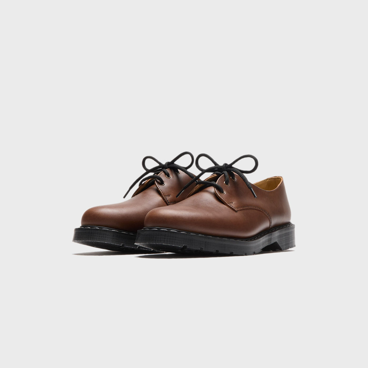 Solovair Gaucho Crazy Horse Gibson Shoe - Brown