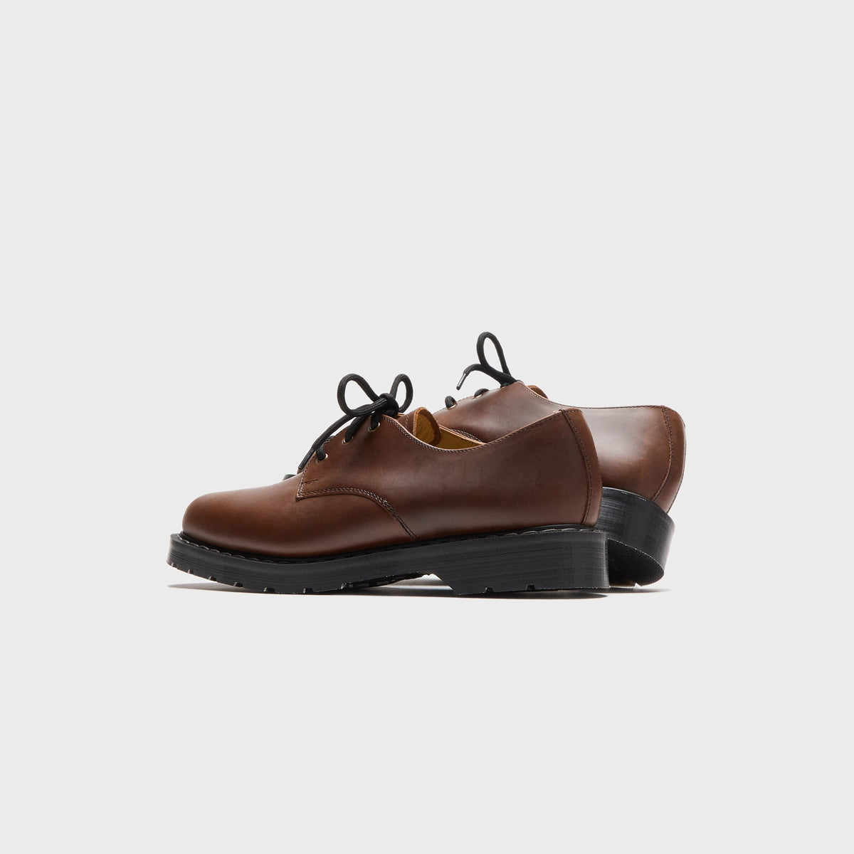 Solovair Gaucho Crazy Horse Gibson Shoe - Brown