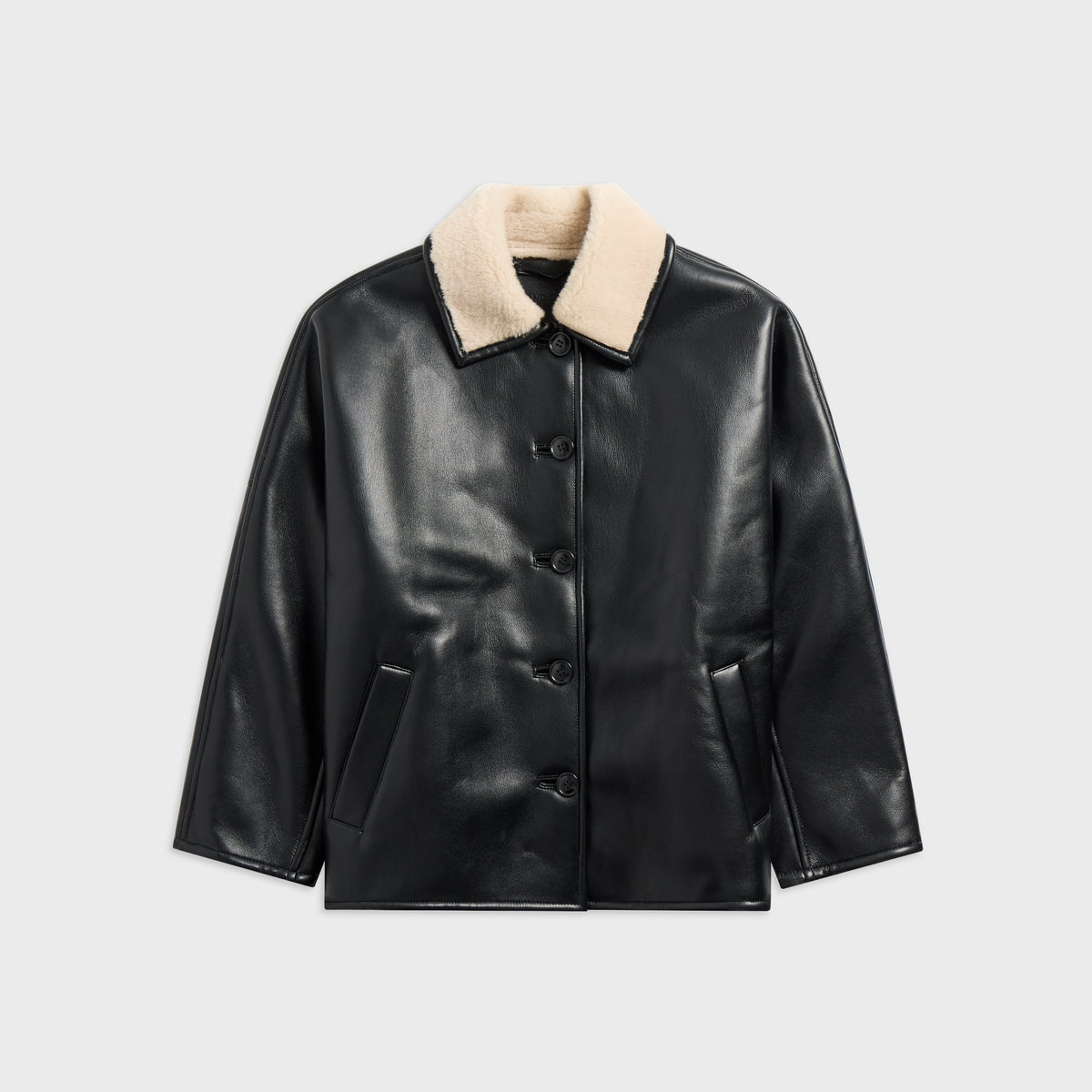 Stand Studio Leyla Jacket - Black / Off White