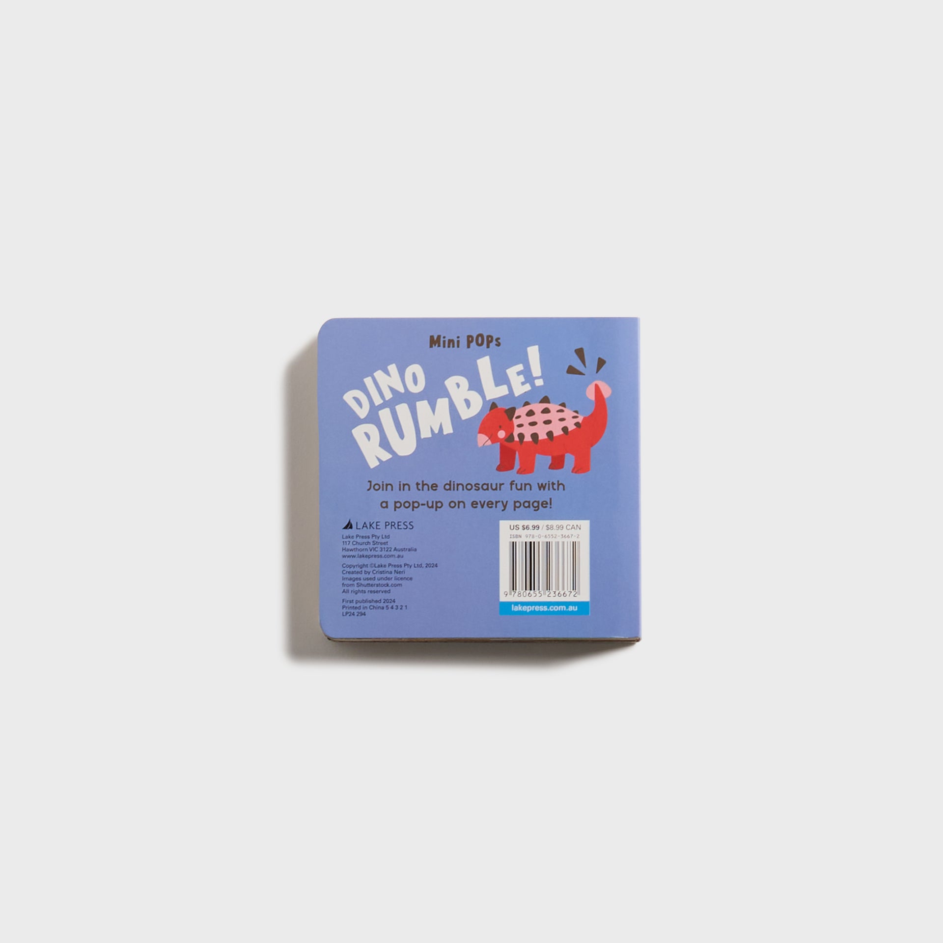 Simon & Schuster Mini Pops Dino Rumble Pop-Up Book