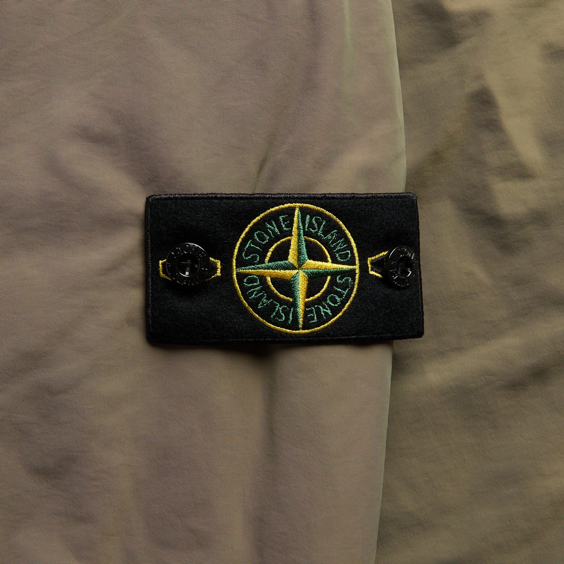 Stone Island All-Weather Cotton Canvas_S.I. Trench Coat - Military Green
