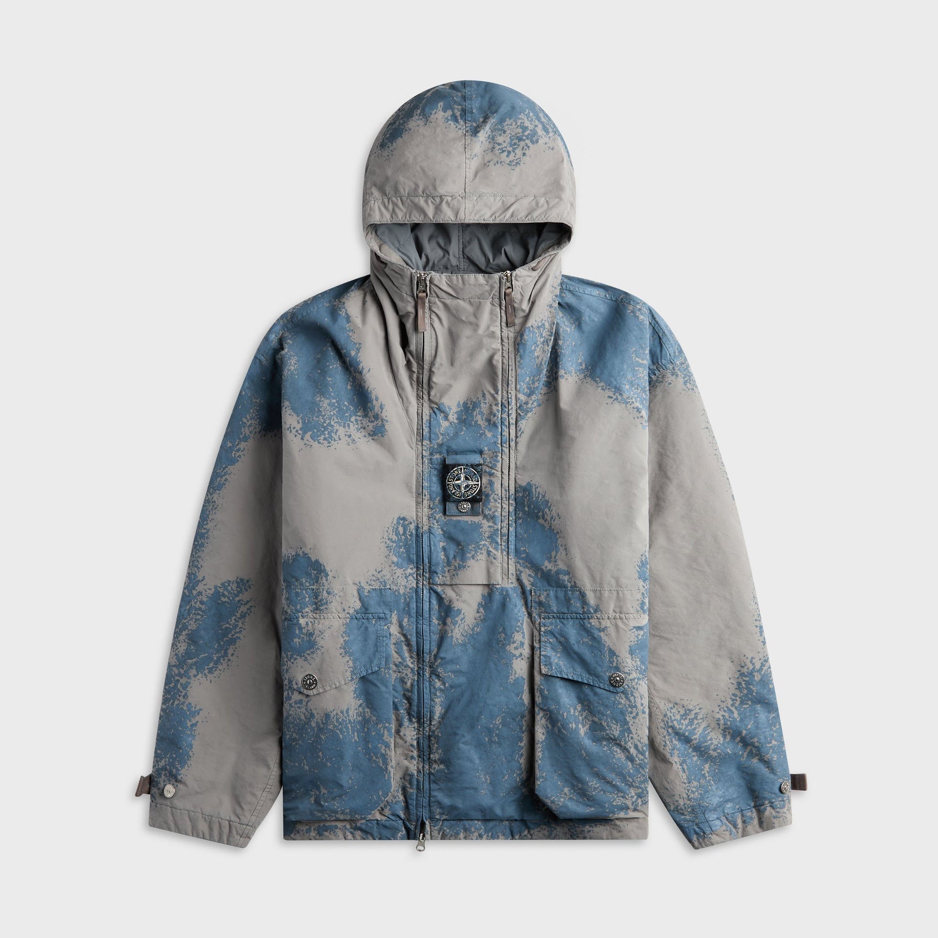 Stone Island Short Parka - Grey
