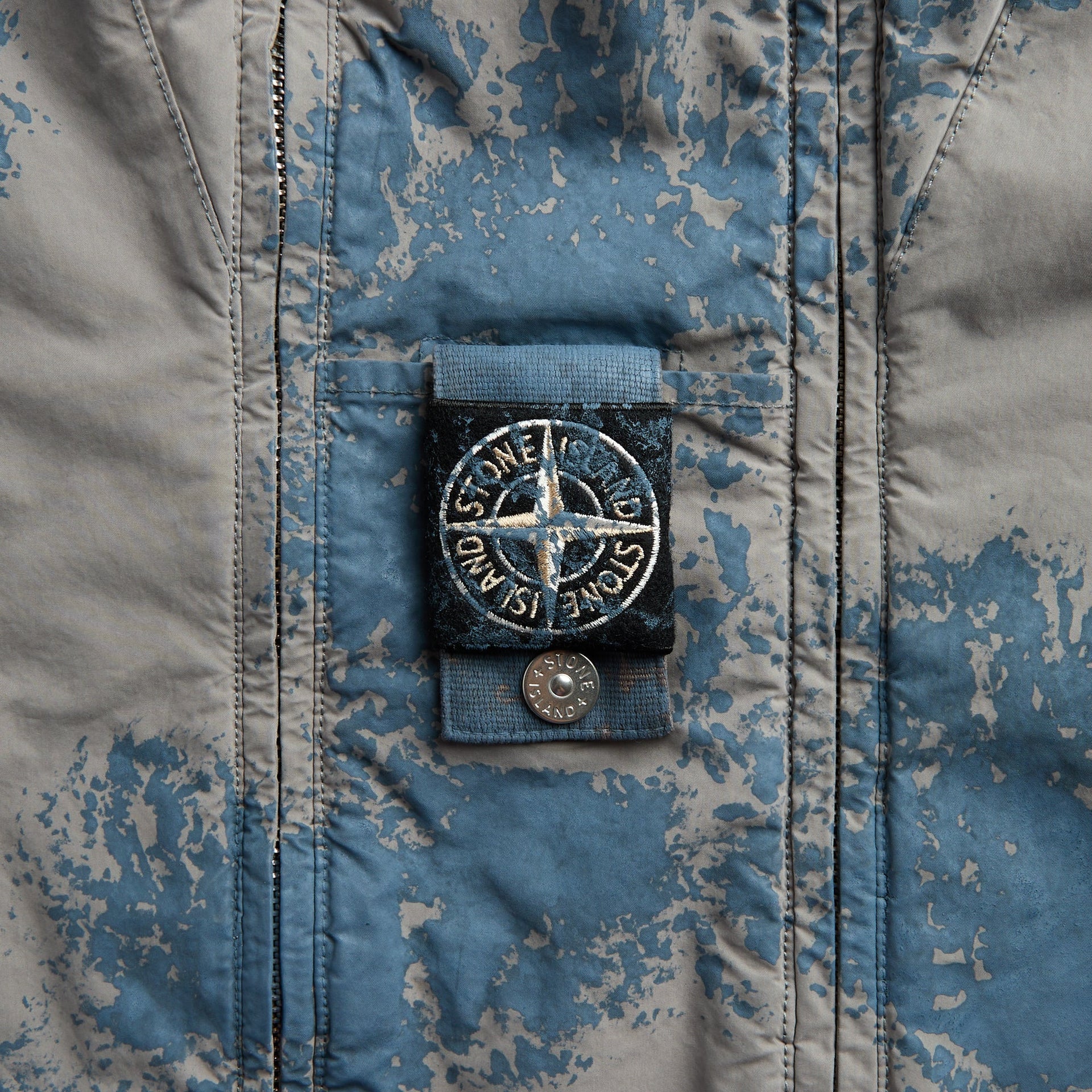 Stone Island Short Parka - Grey