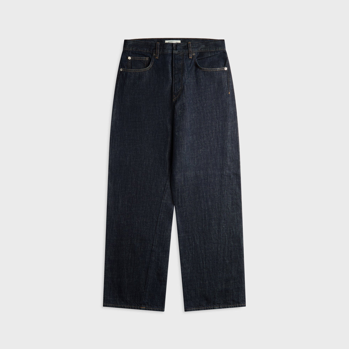 Sunflower Wide Twist Jeans - Simple Rinse Blue