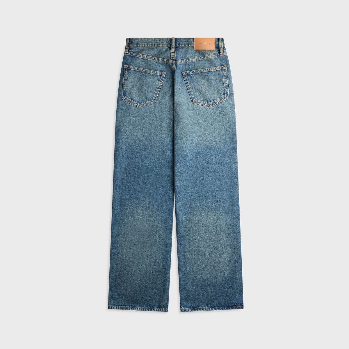 Sunflower Relaxed Boot Jean - Dark Blue Vintage