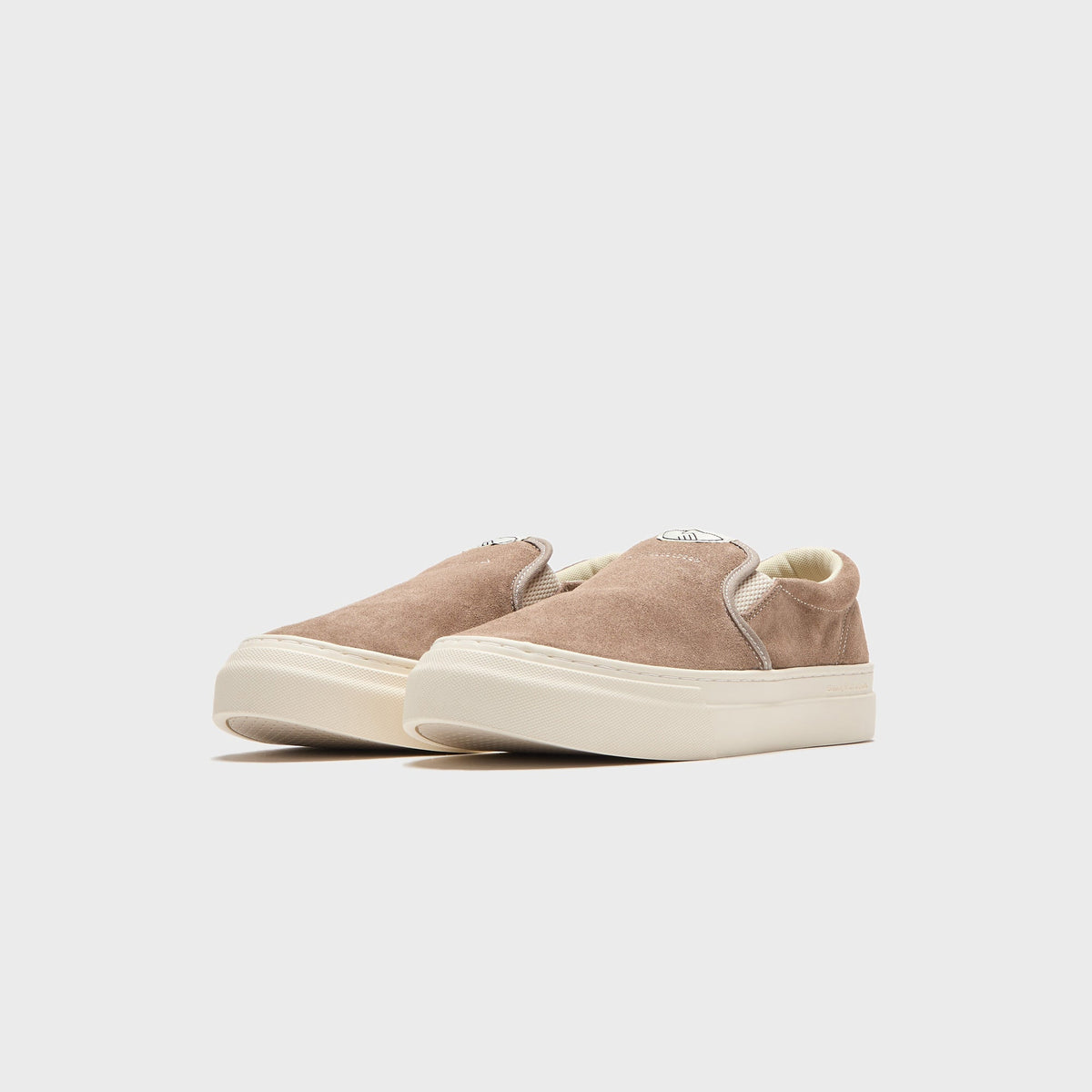 Stepney Workers Club Lister Suede - Warm Grey