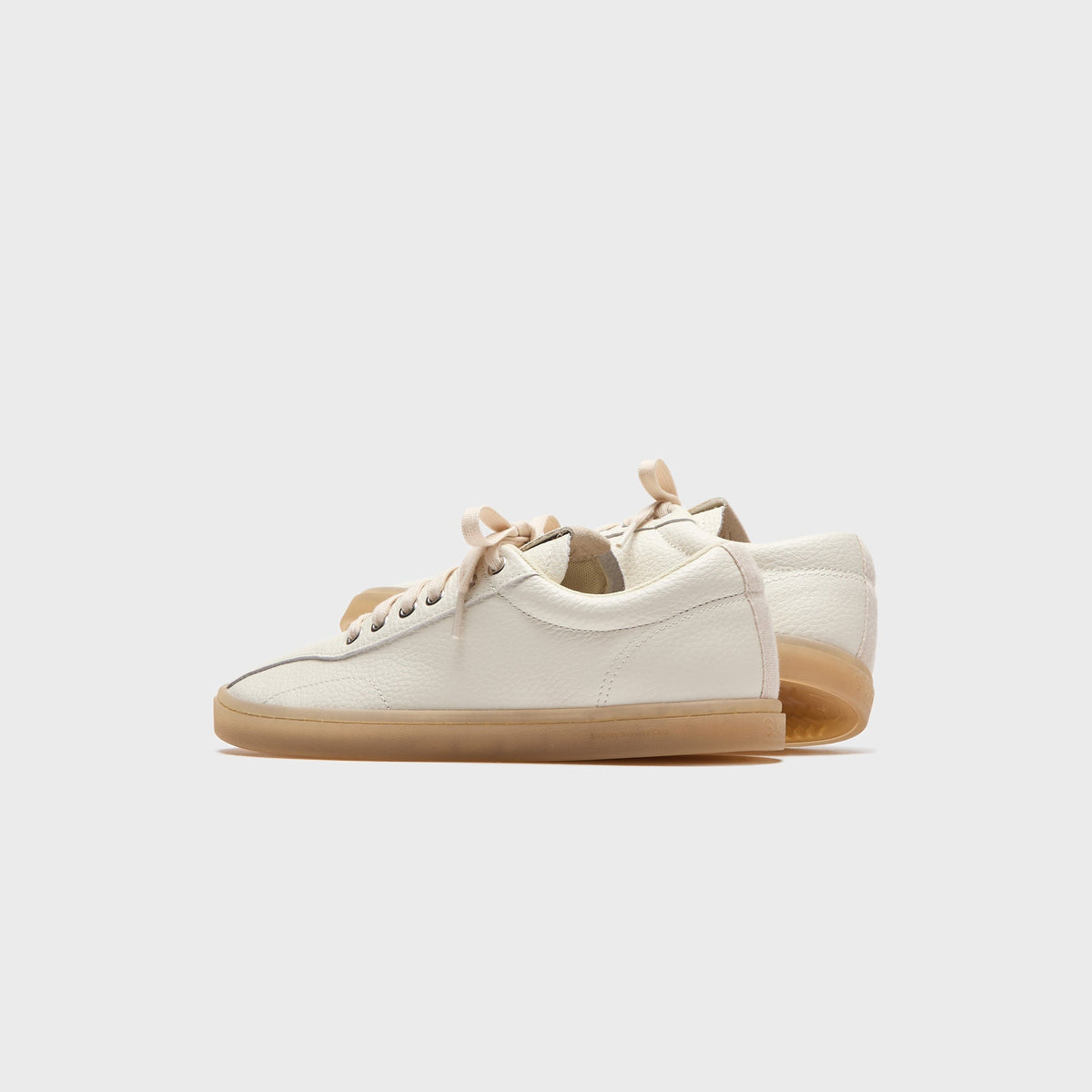 Stepney Workers Club Surma Tumbled Leather - Off-White