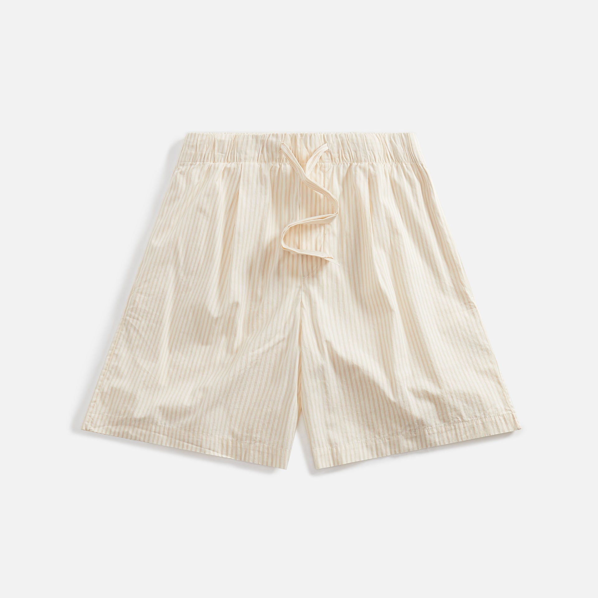 Tekla Short Pleat - Wheat Stripes
