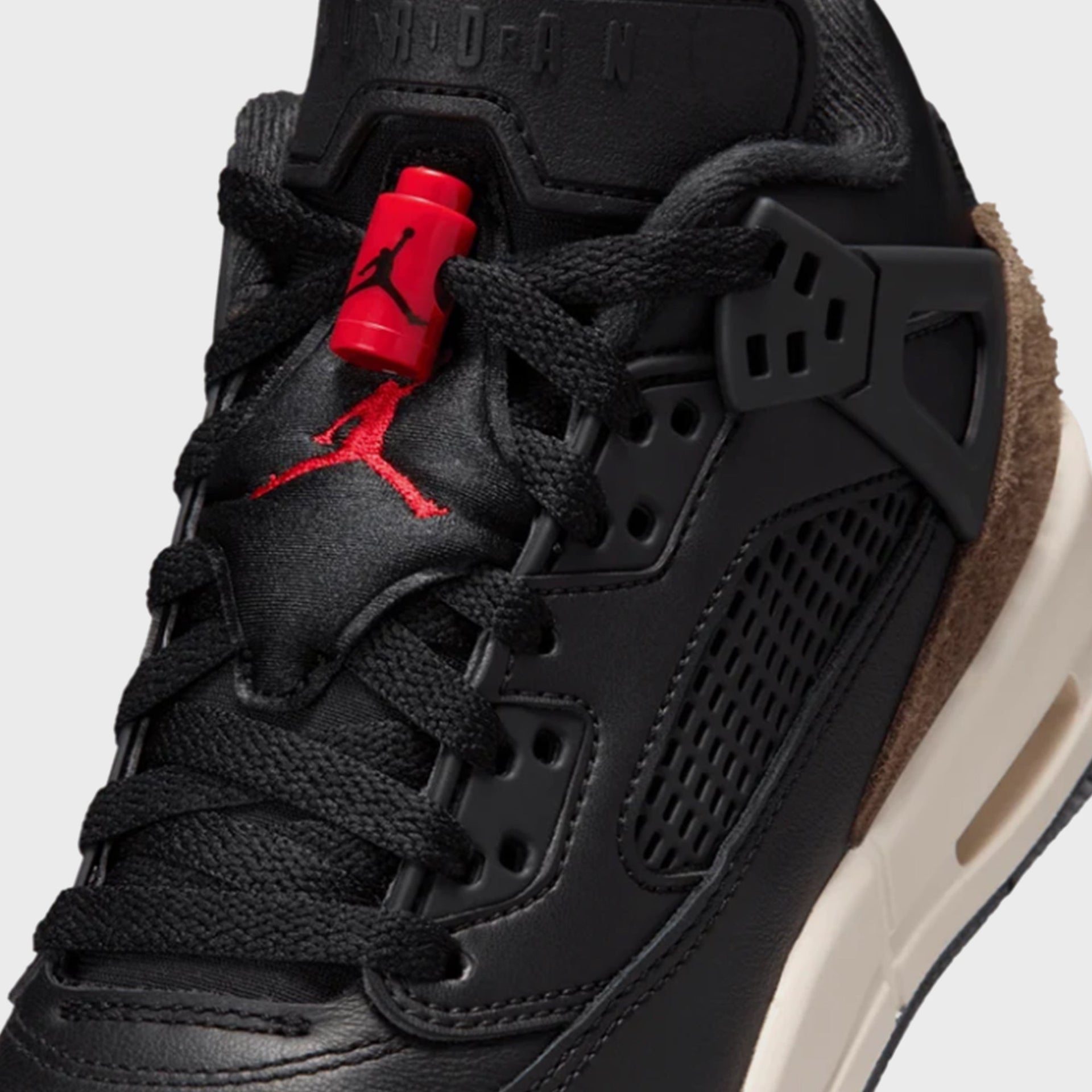 Jordan GS Spizike Low - Black / Palomino / Phantom / University Red