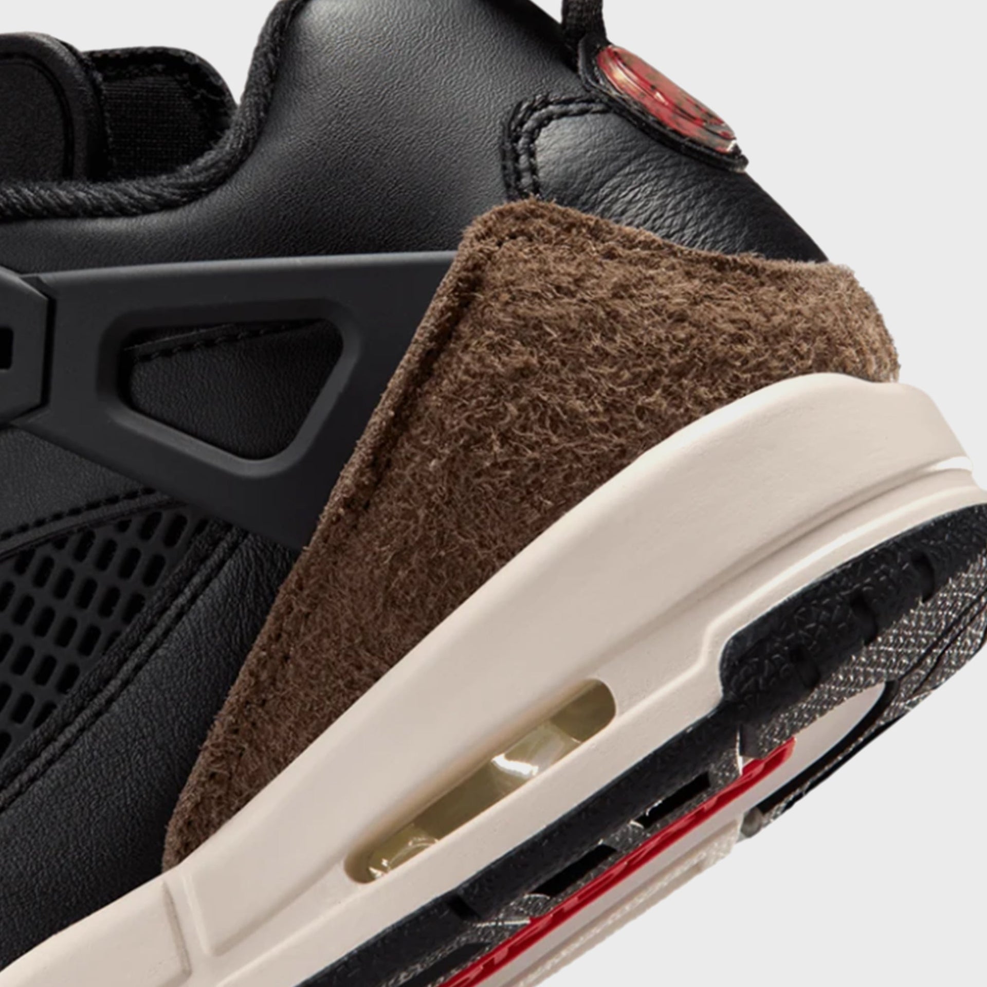 Jordan GS Spizike Low - Black / Palomino / Phantom / University Red
