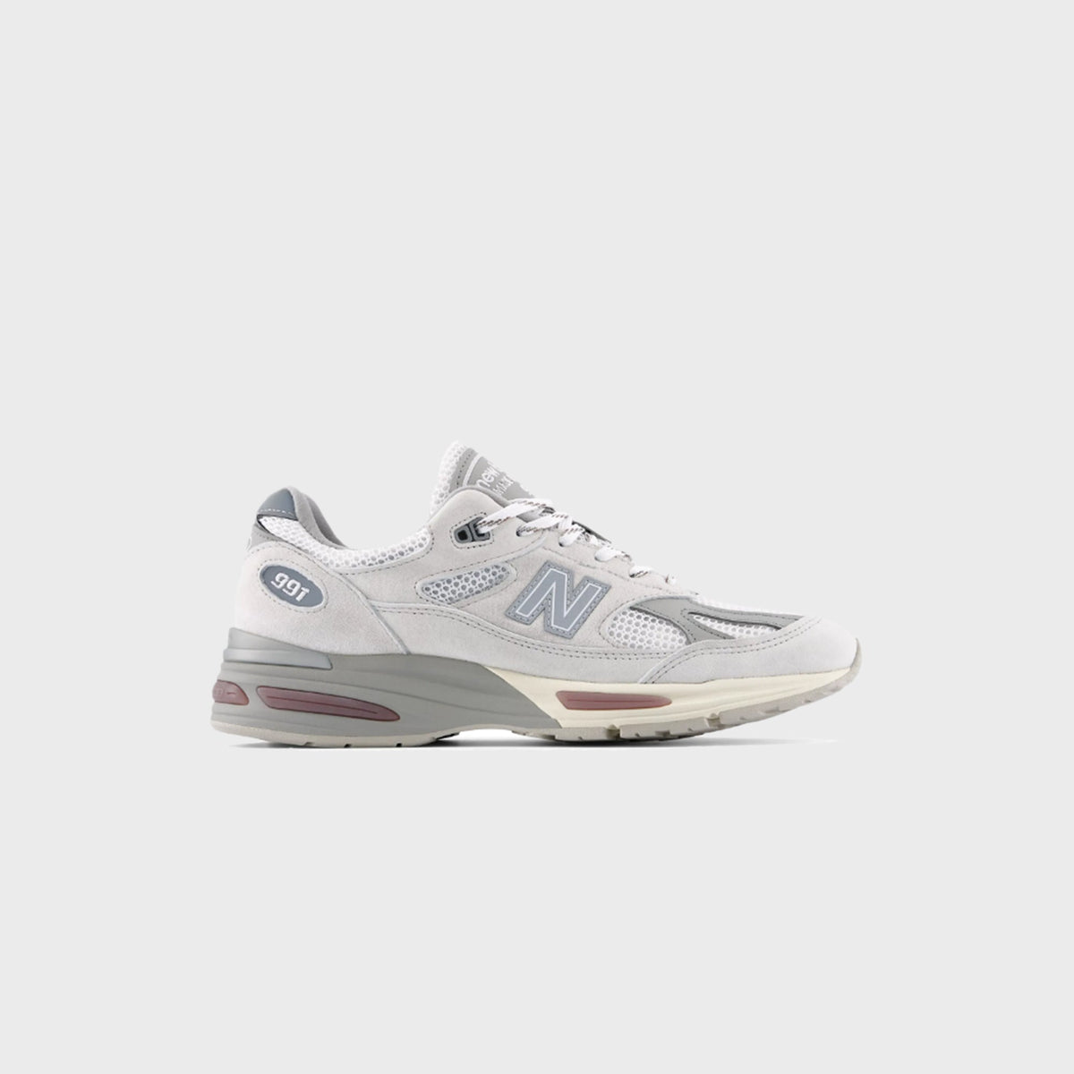 New Balance Made in UK 991V2 - Wind Chime / Brilliant White / Flint Gray