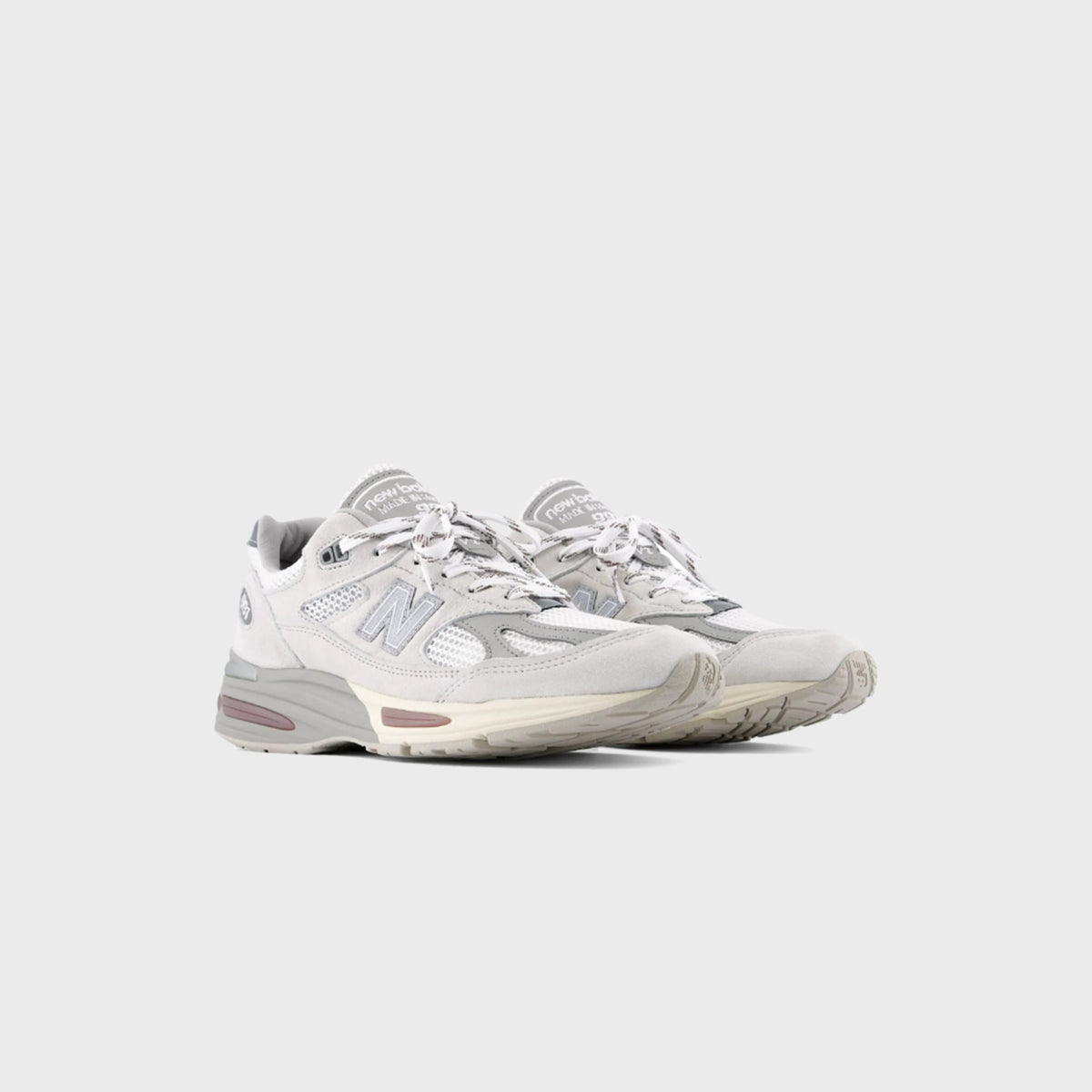 New Balance Made in UK 991V2 - Wind Chime / Brilliant White / Flint Gray