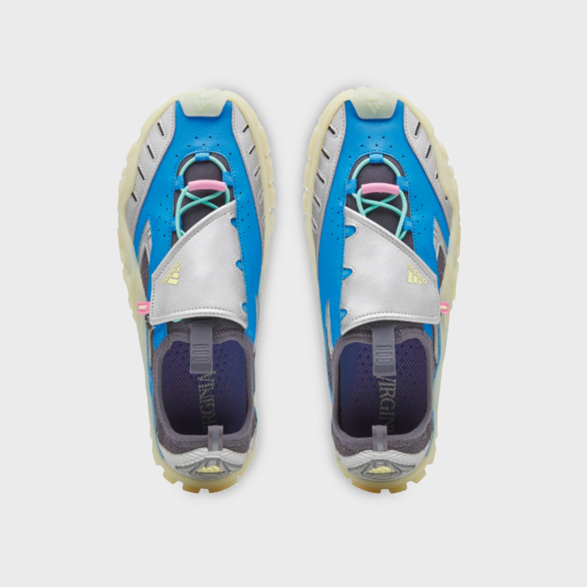 adidas x Pharrell Williams Water Moc - Lucid Ray Blue / Silver Metallic / Aurora Onix
