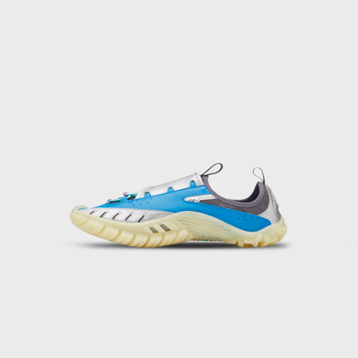 adidas x Pharrell Williams Water Moc - Lucid Ray Blue / Silver Metallic / Aurora Onix