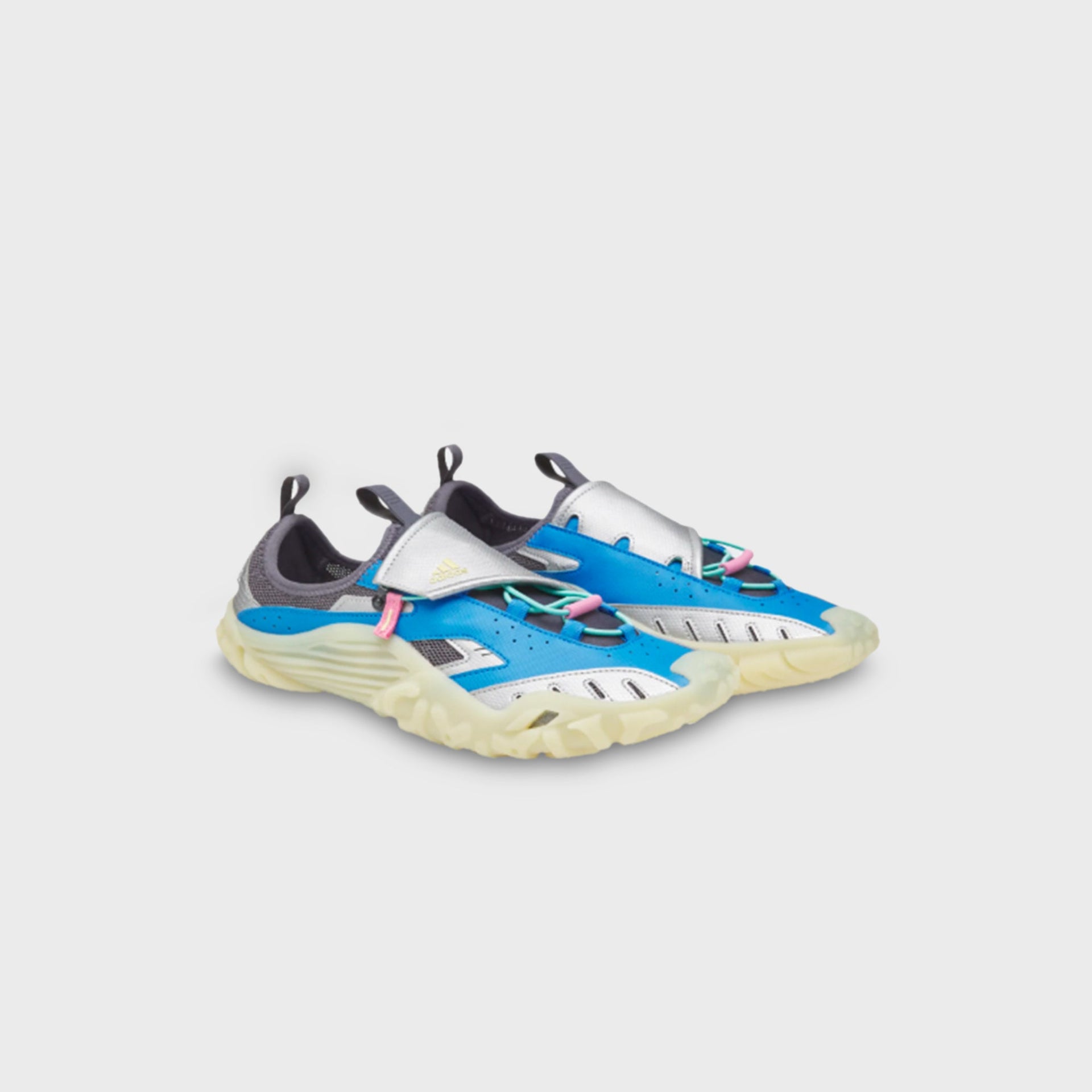 adidas x Pharrell Williams Water Moc - Lucid Ray Blue / Silver Metallic / Aurora Onix