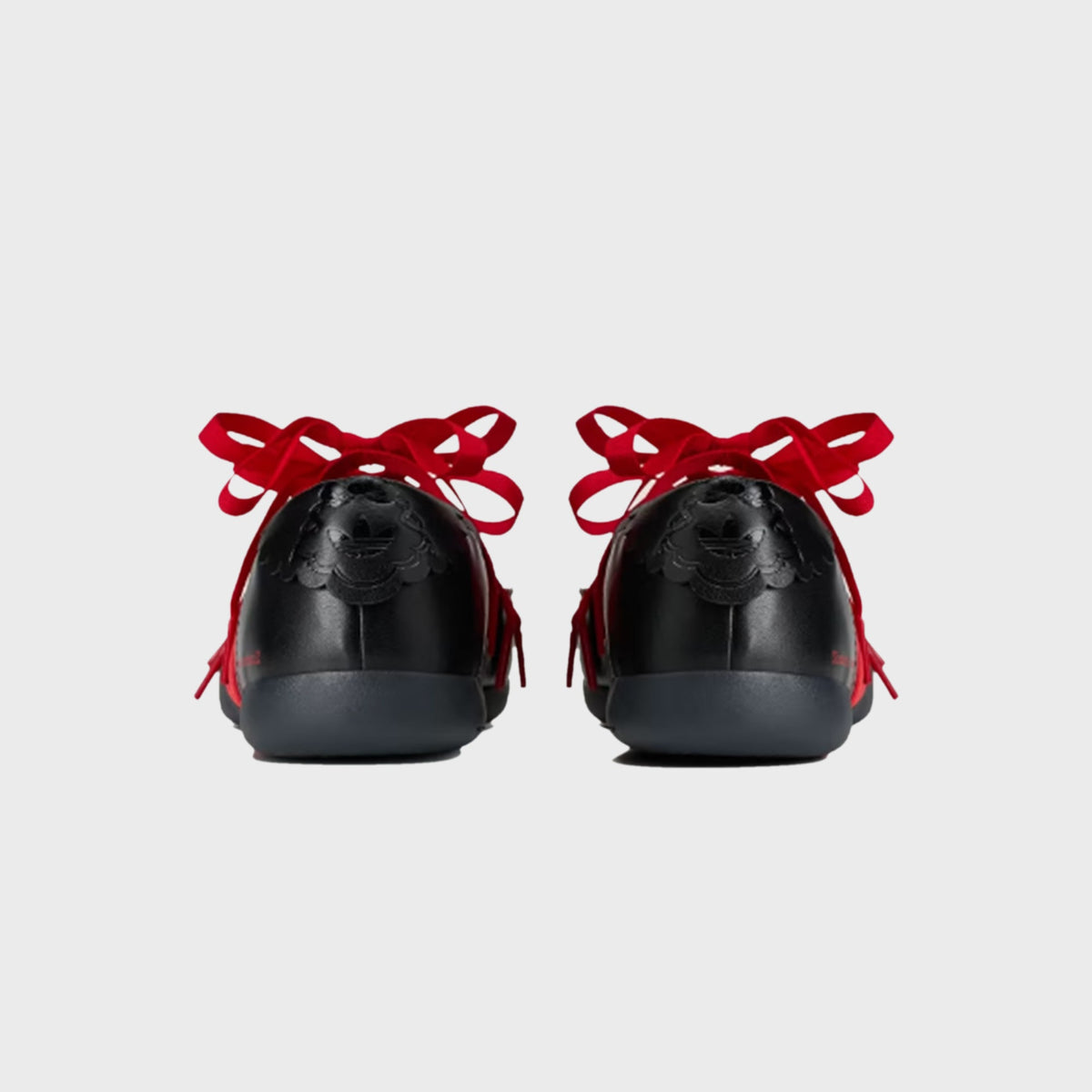 adidas x Simone Rocha WMNS Taekwondo Ballerina Leather - Core Black / Better Scarlet