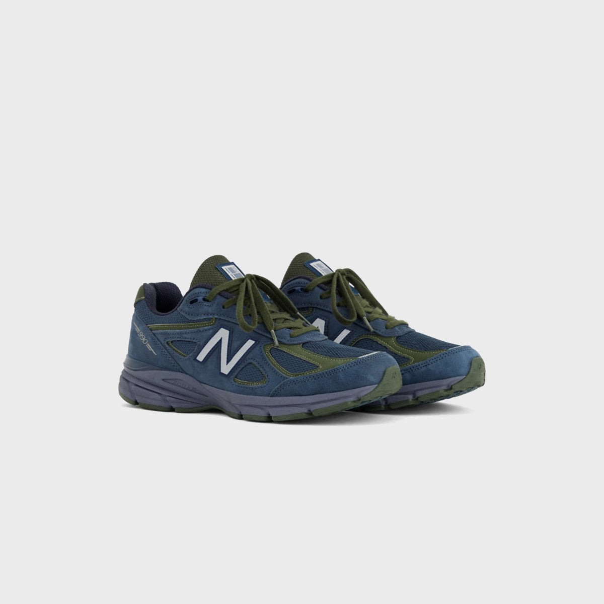 New Balance Made in USA 990v4 - NB Navy / Meteorite / Kombu