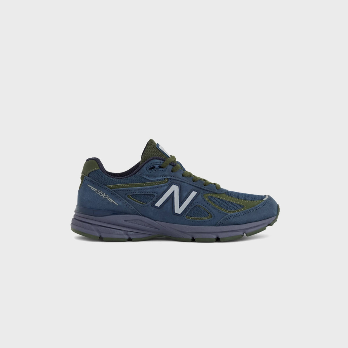 New Balance Made in USA 990v4 - NB Navy / Meteorite / Kombu