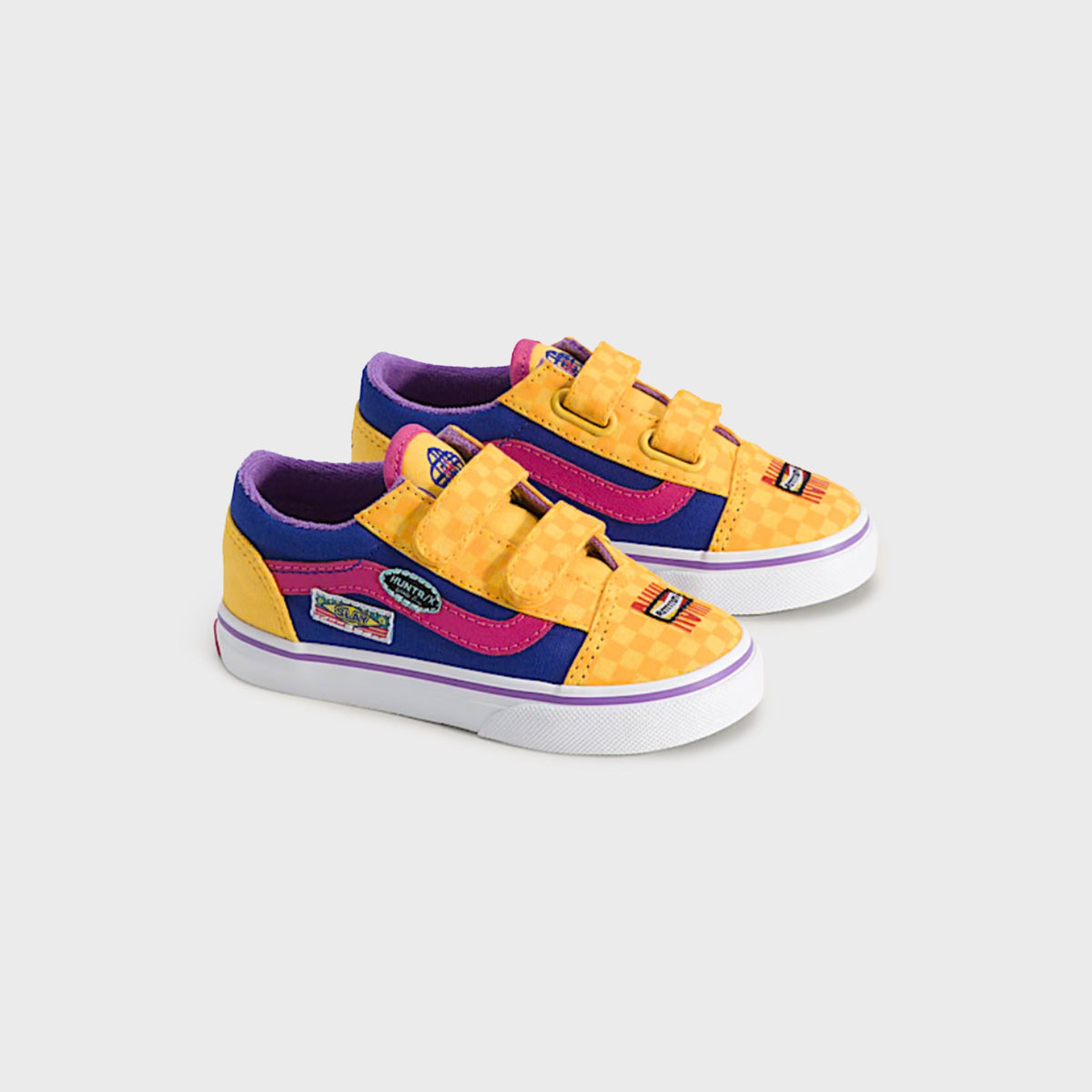 VANS x KPop Demon Hunters TD Old Skool V - Purple / Yellow / Pink