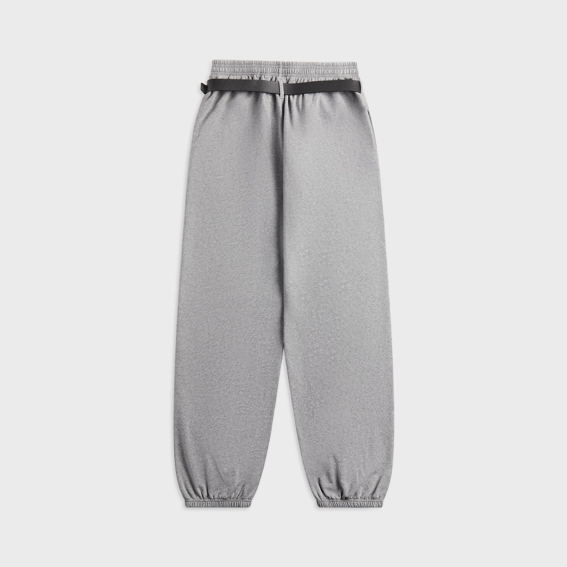 Alexander Wang Crystal Hotfix Mid-Rise Terry Sweatpant - Grey
