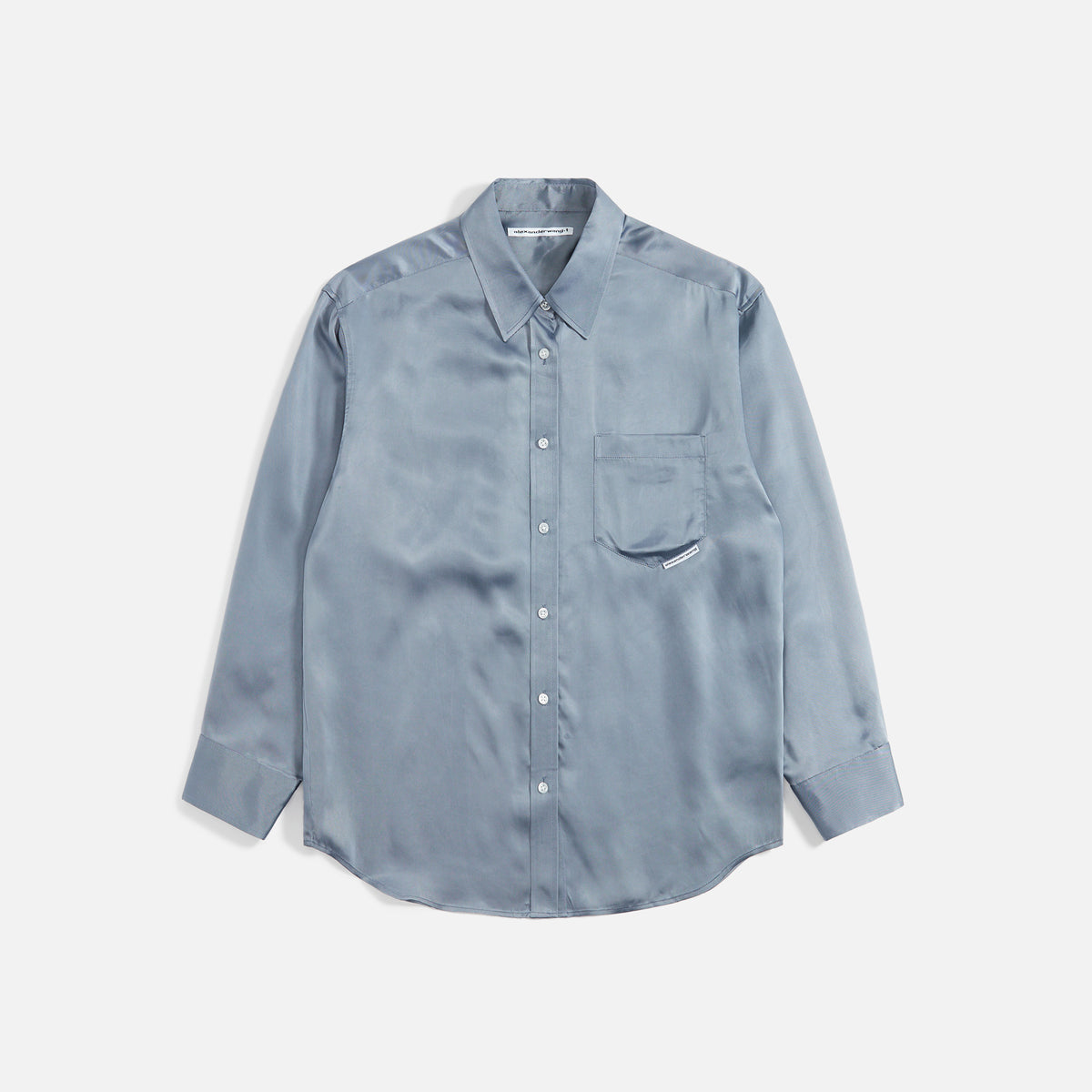 Alexander Wang Boyfriend Shirt - Oxford Blue / Black