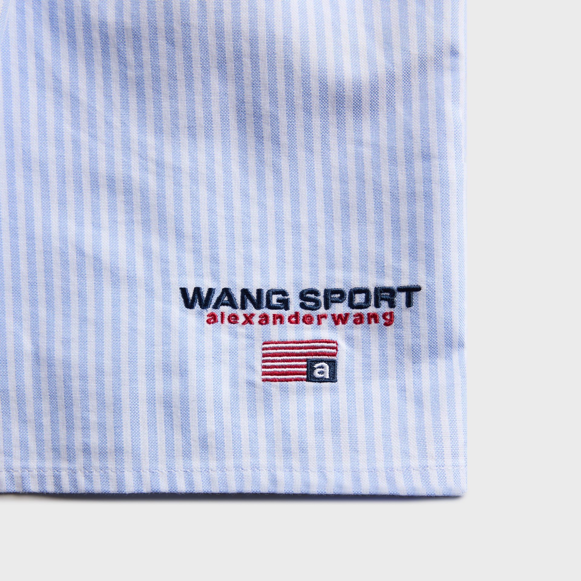 Alexander Wang Denim Waistband Short - Blue