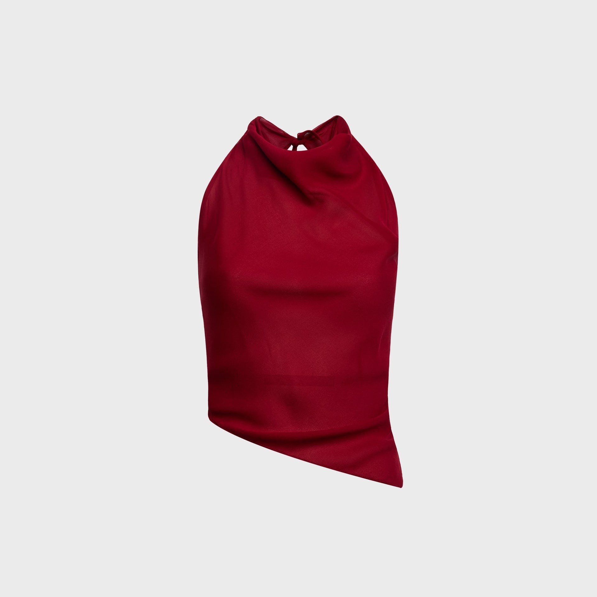 Tae Park Sheer Kite Top - Wine